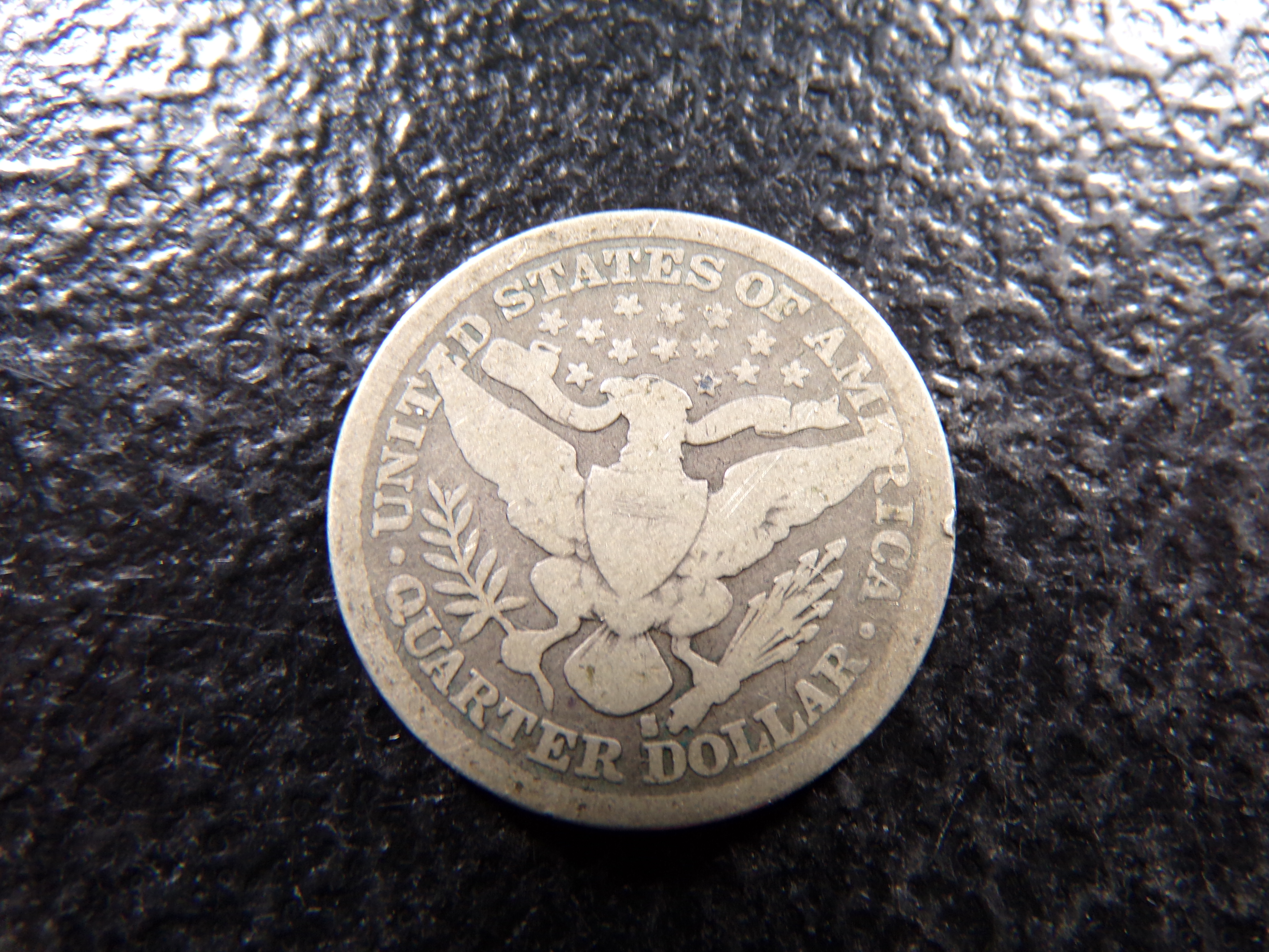 1894-S BARBER SILVER QUARTER