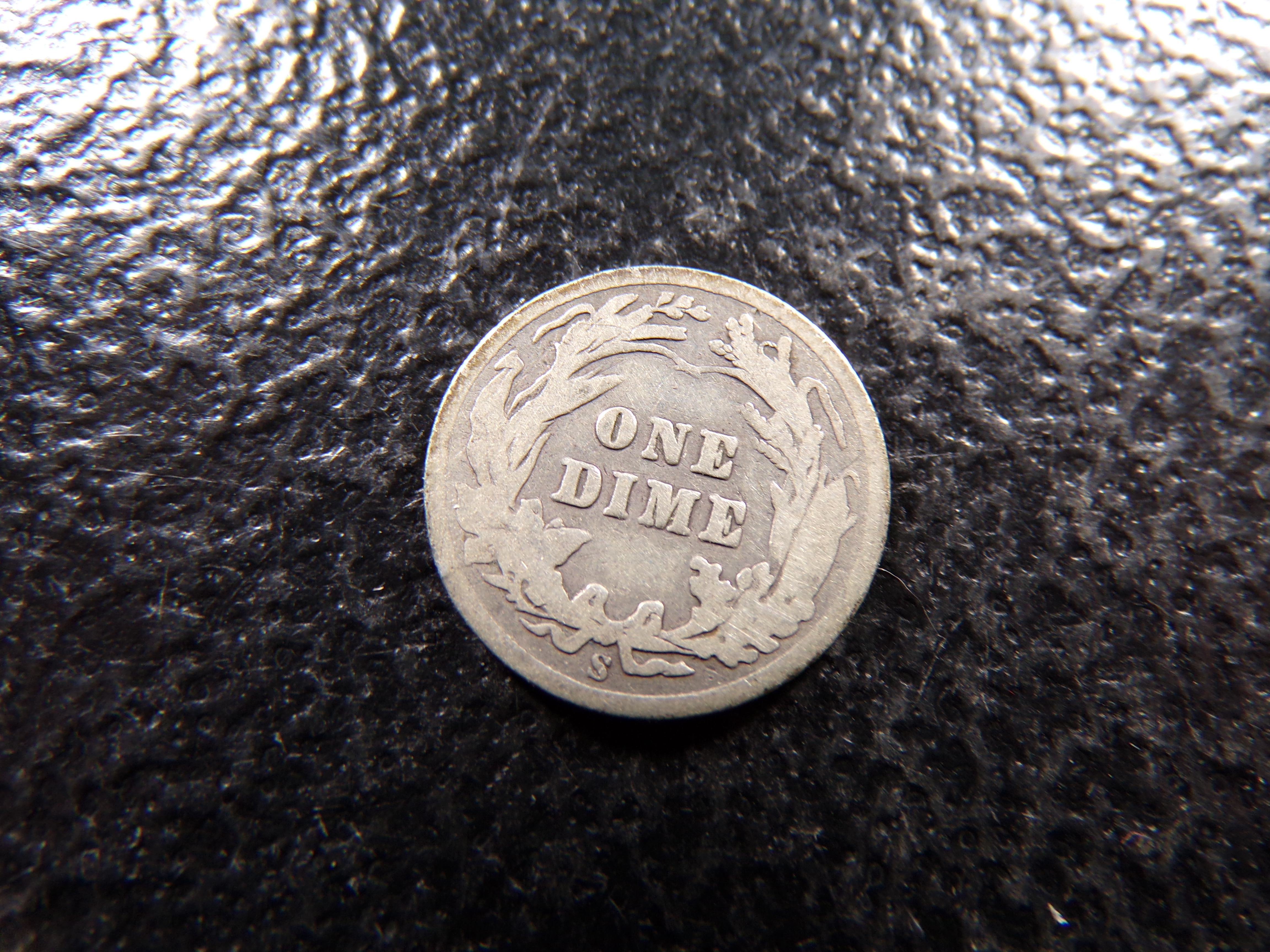1910-S BARBER SILVER DIME