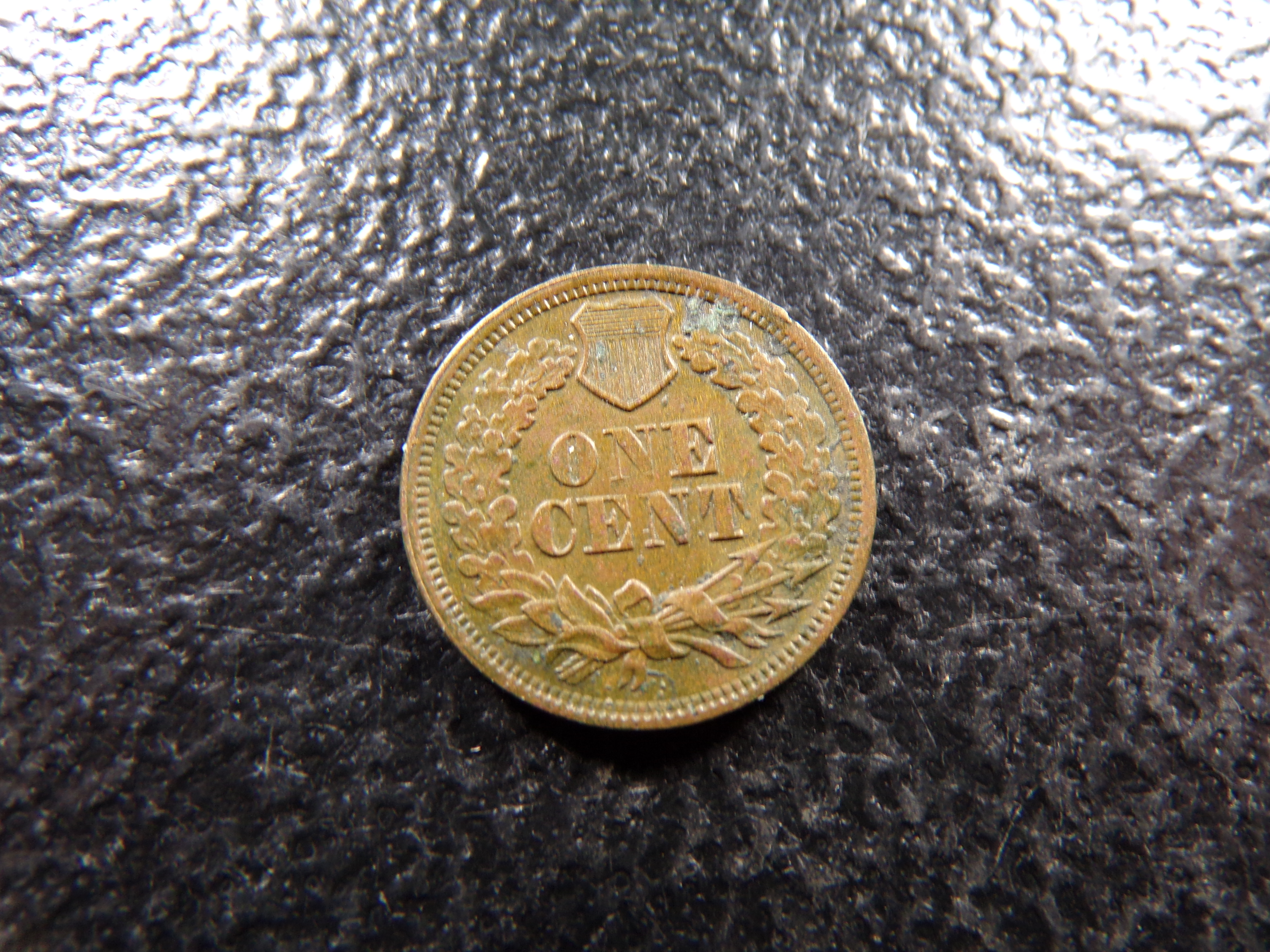 1867 RARE DATE INDIAN HEAD CENT