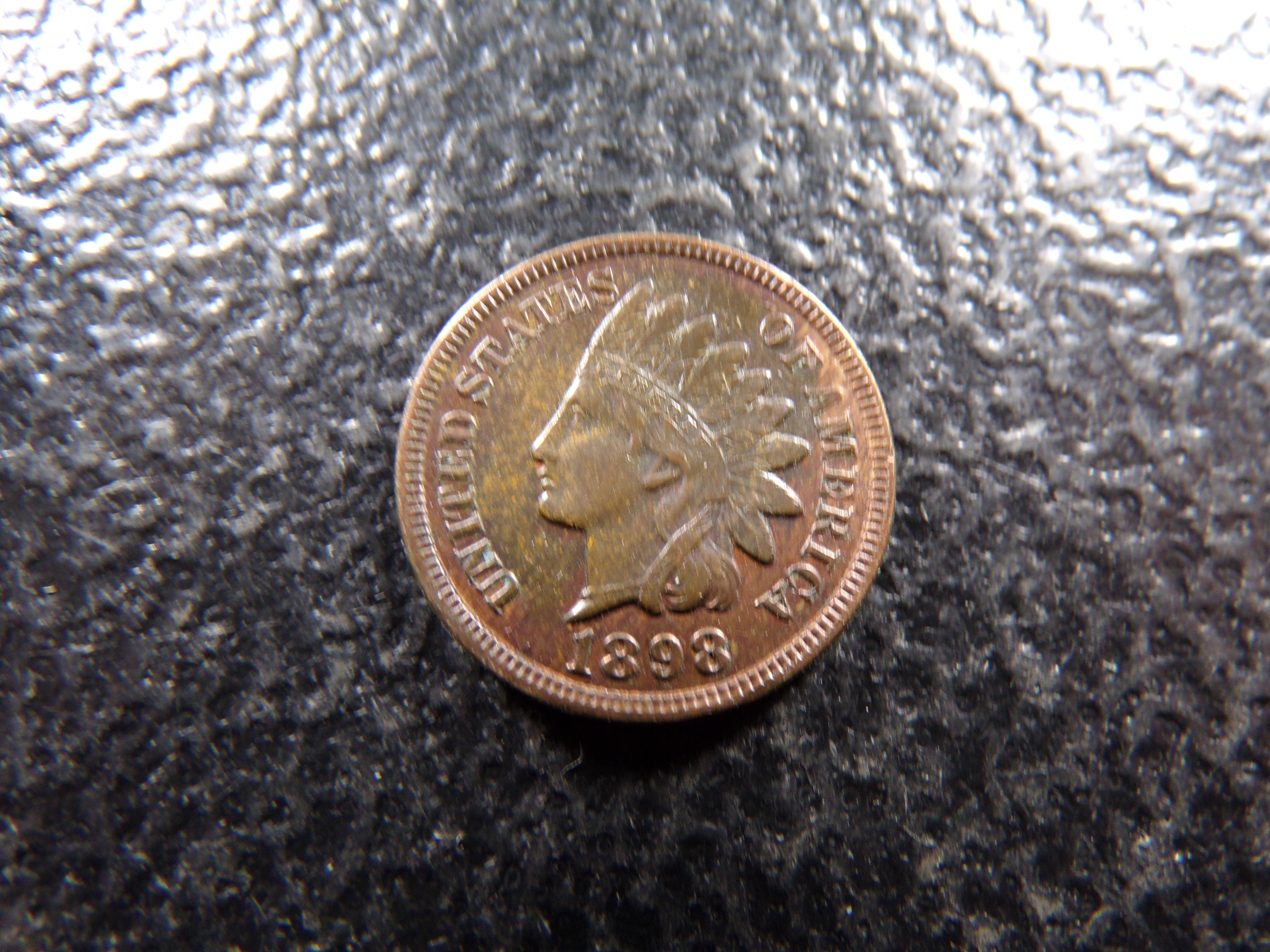 1898 HIGH GRADE INDIAN HEAD CENT
