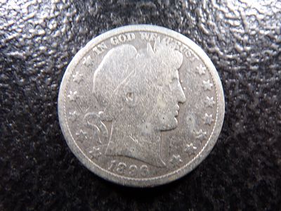 1896-O RARE DATE BARBER SILVER HALF DOLLAR. CLICK THE LINK FROM YOUR INVOICE TO PAY... INVOICES 