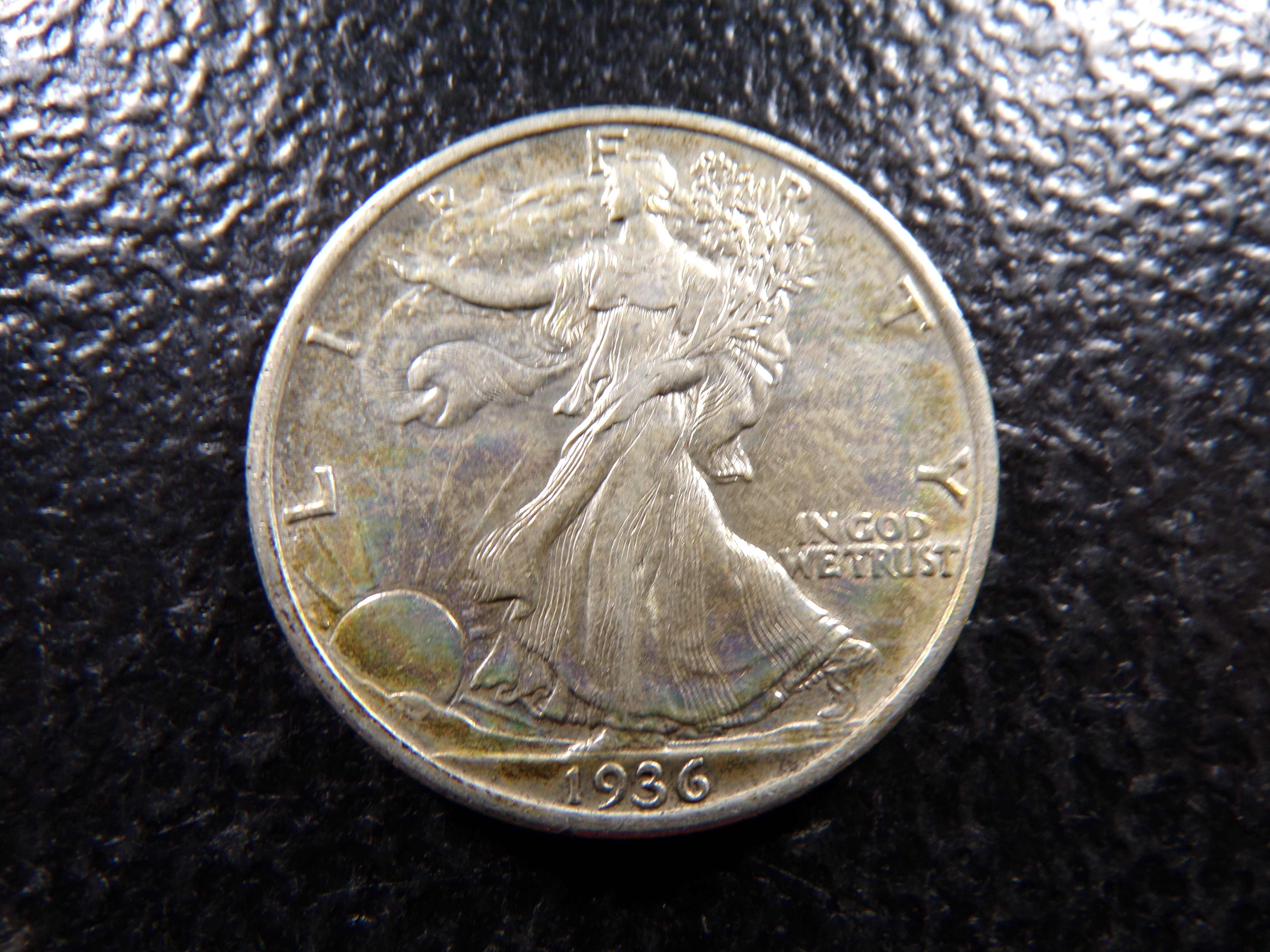 1936 HIGH GRADE WALKING LIBERTY SILVER HALF DOLLAR