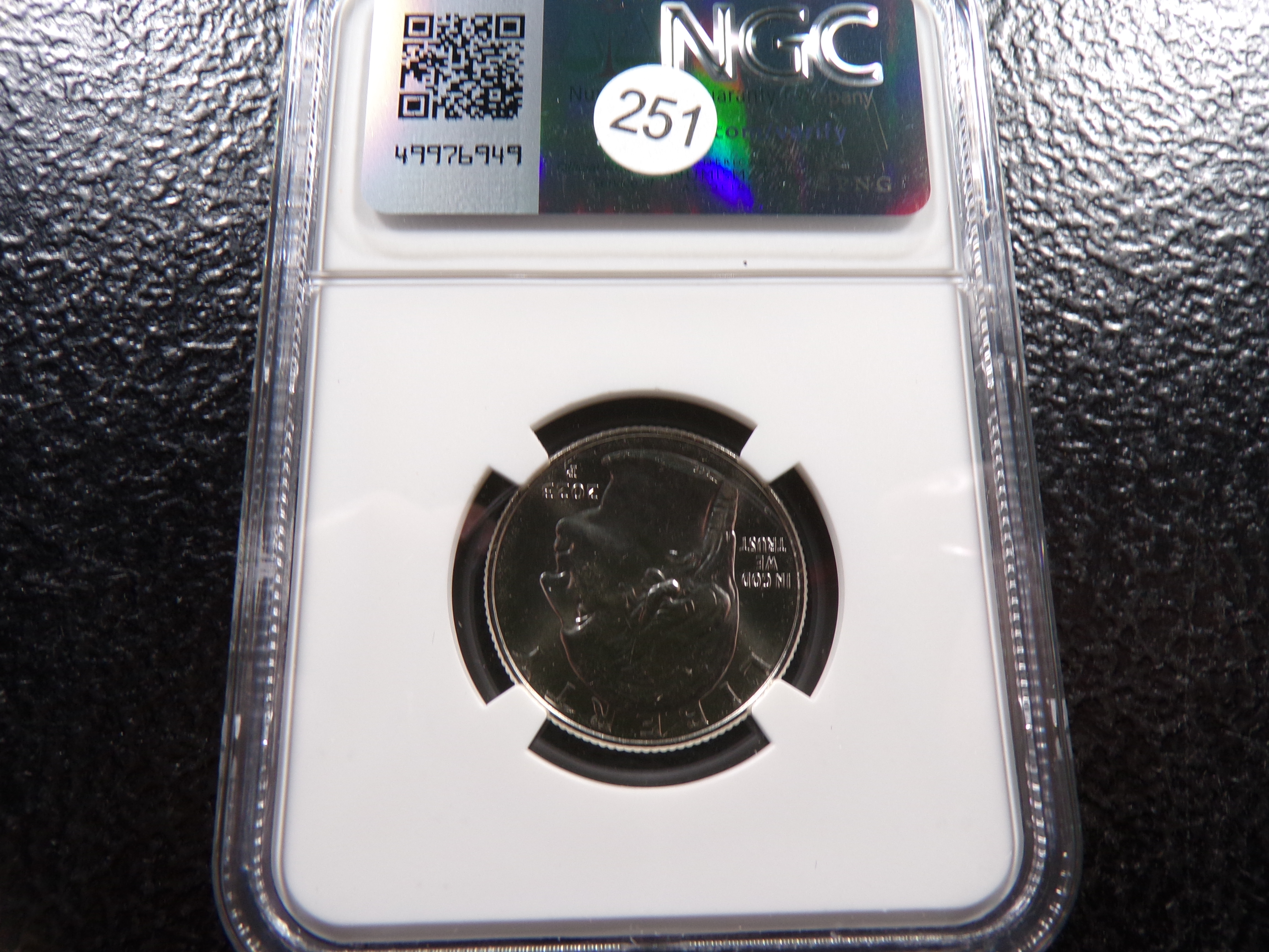 2023-P NGC MS68 ELEANOR ROOSEVELT QUARTER
