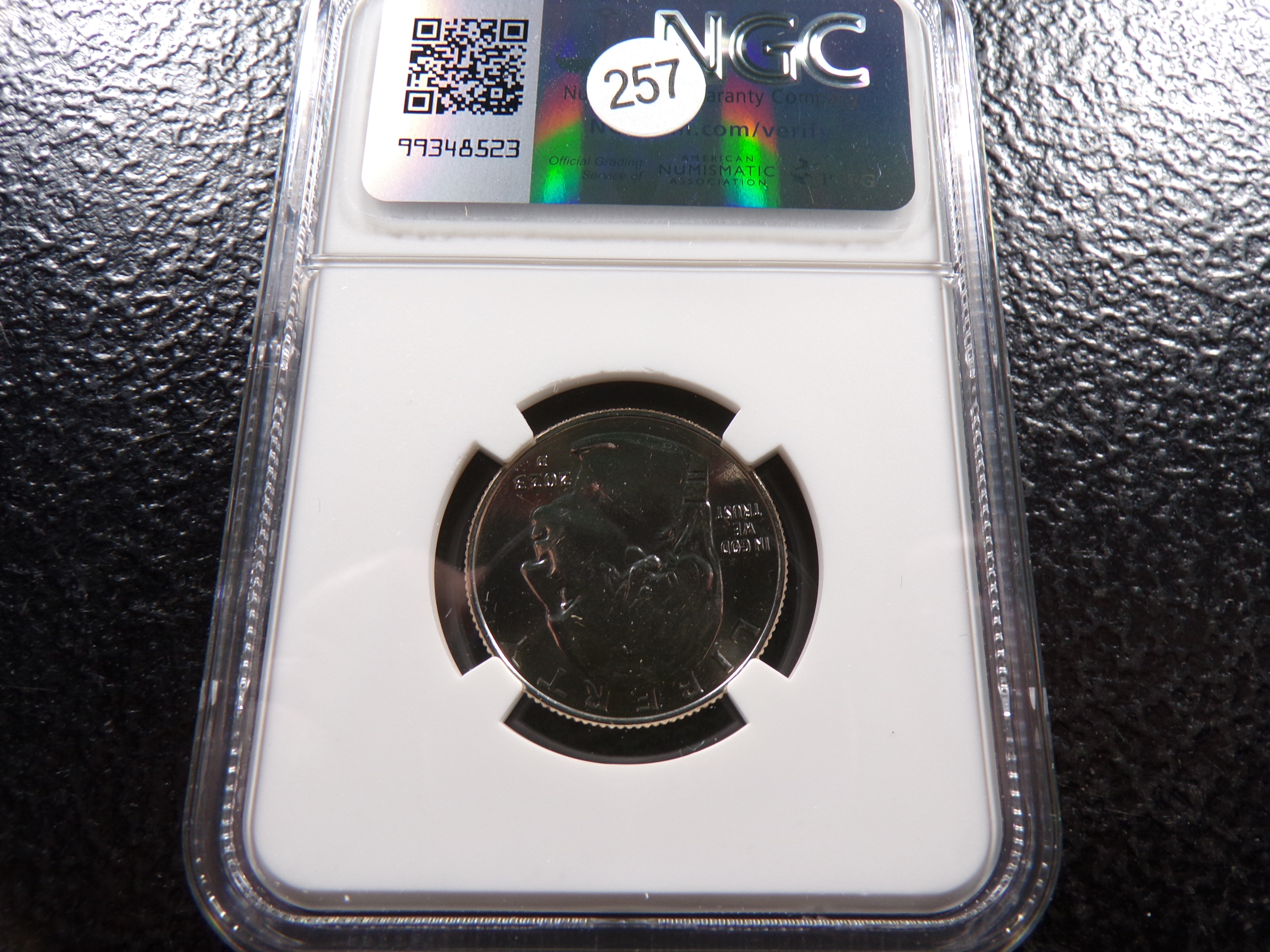 2023-D NGC MS67 EDITH KANAKA'OLE QUARTER