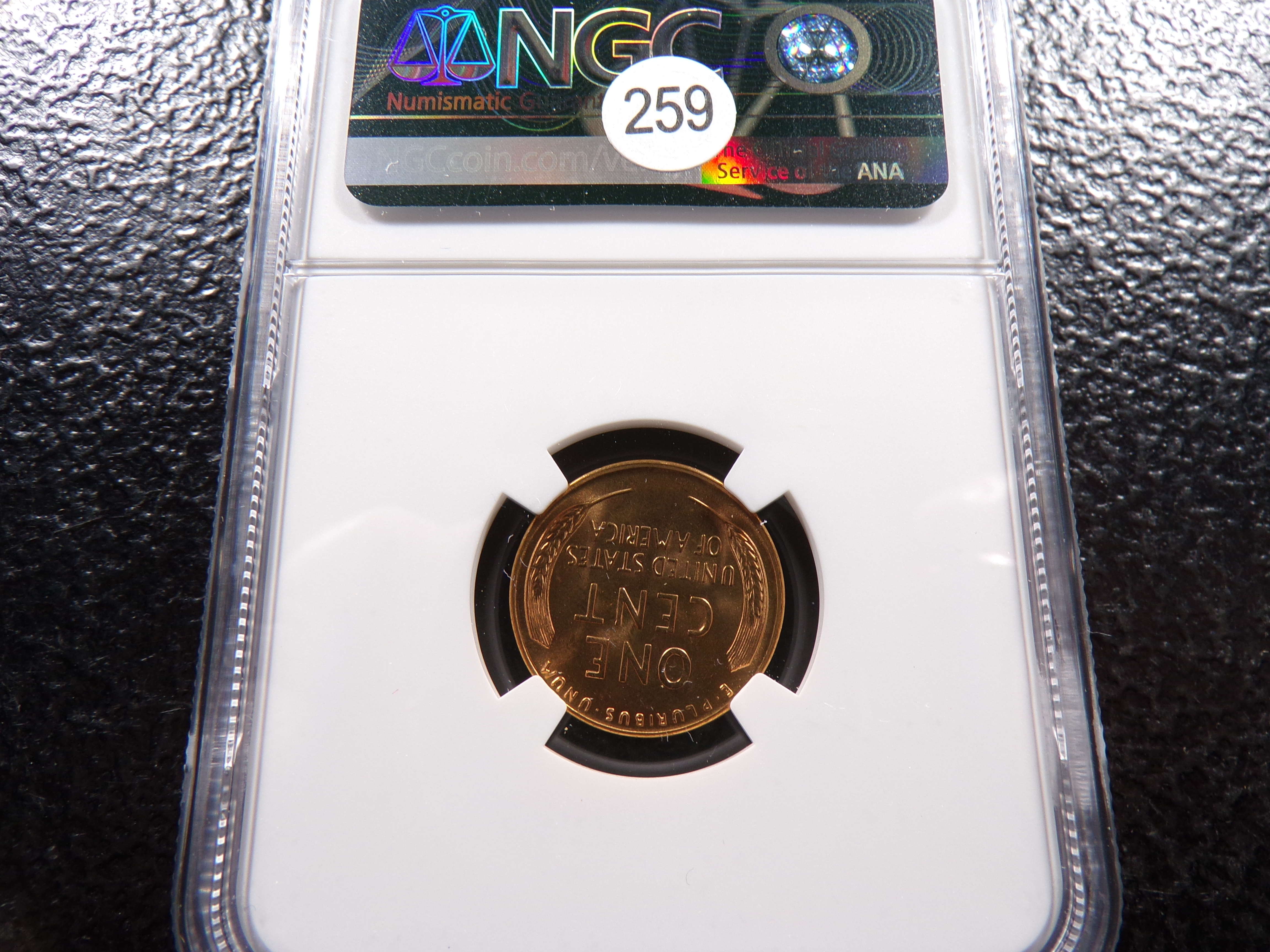 1954-S NGC MS66RD LINCOLN WHEAT CENT