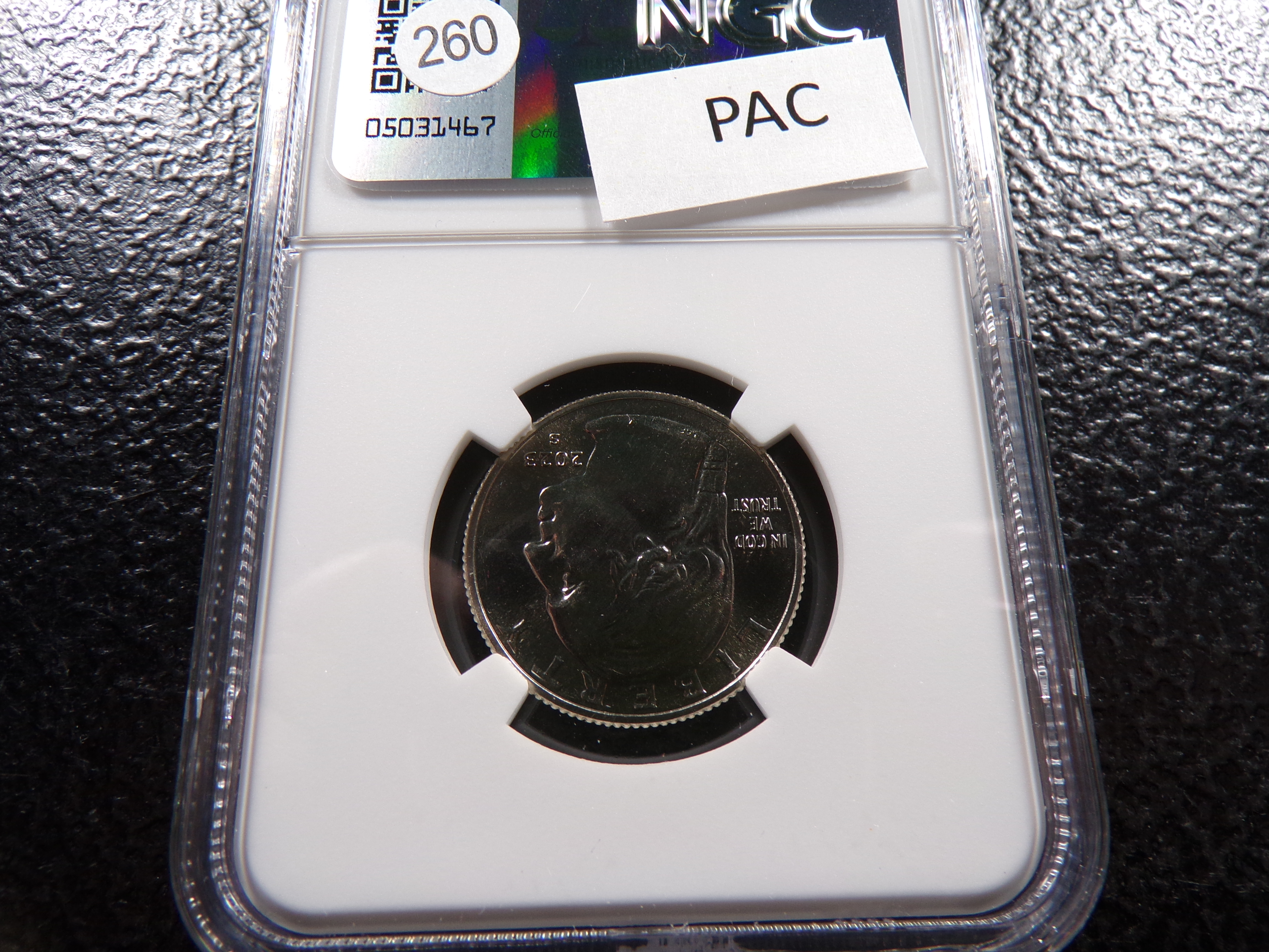 2023-S NGC MS68 MARIA TALLCHIEF QUARTER