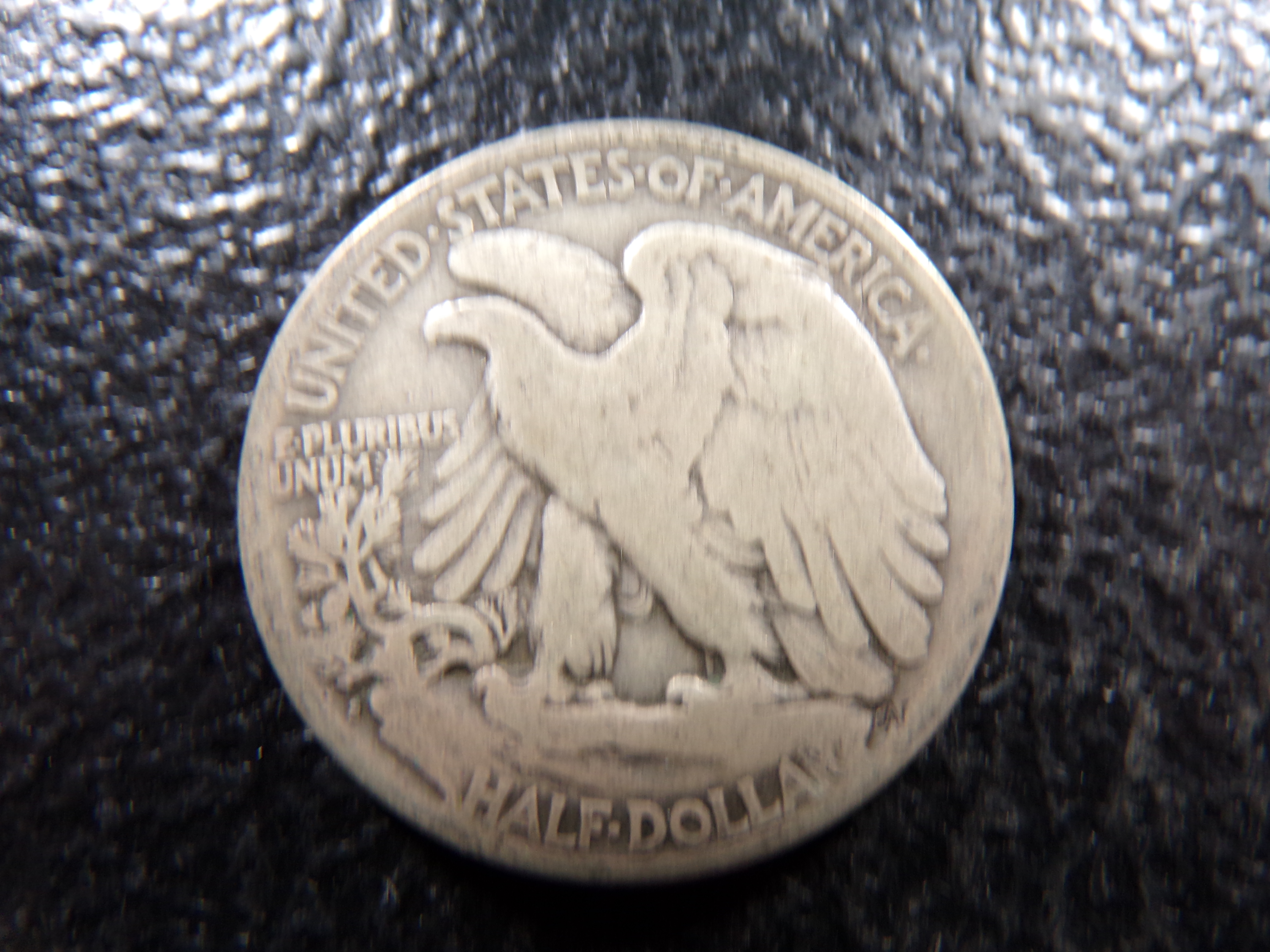 1919-S WALKING LIBERTY SILVER HALF DOLLAR