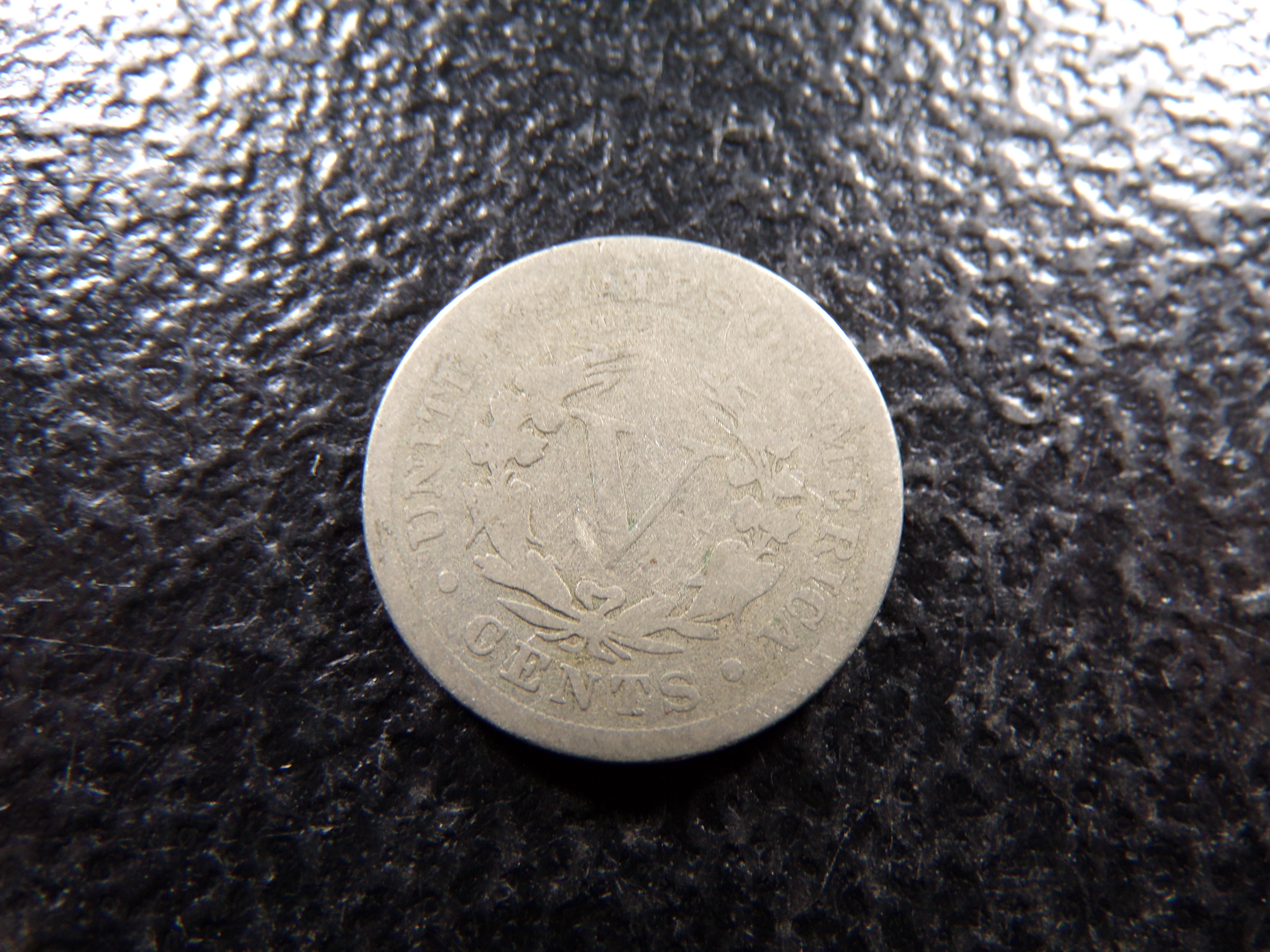 1884 LIBERTY HEAD V NICKEL