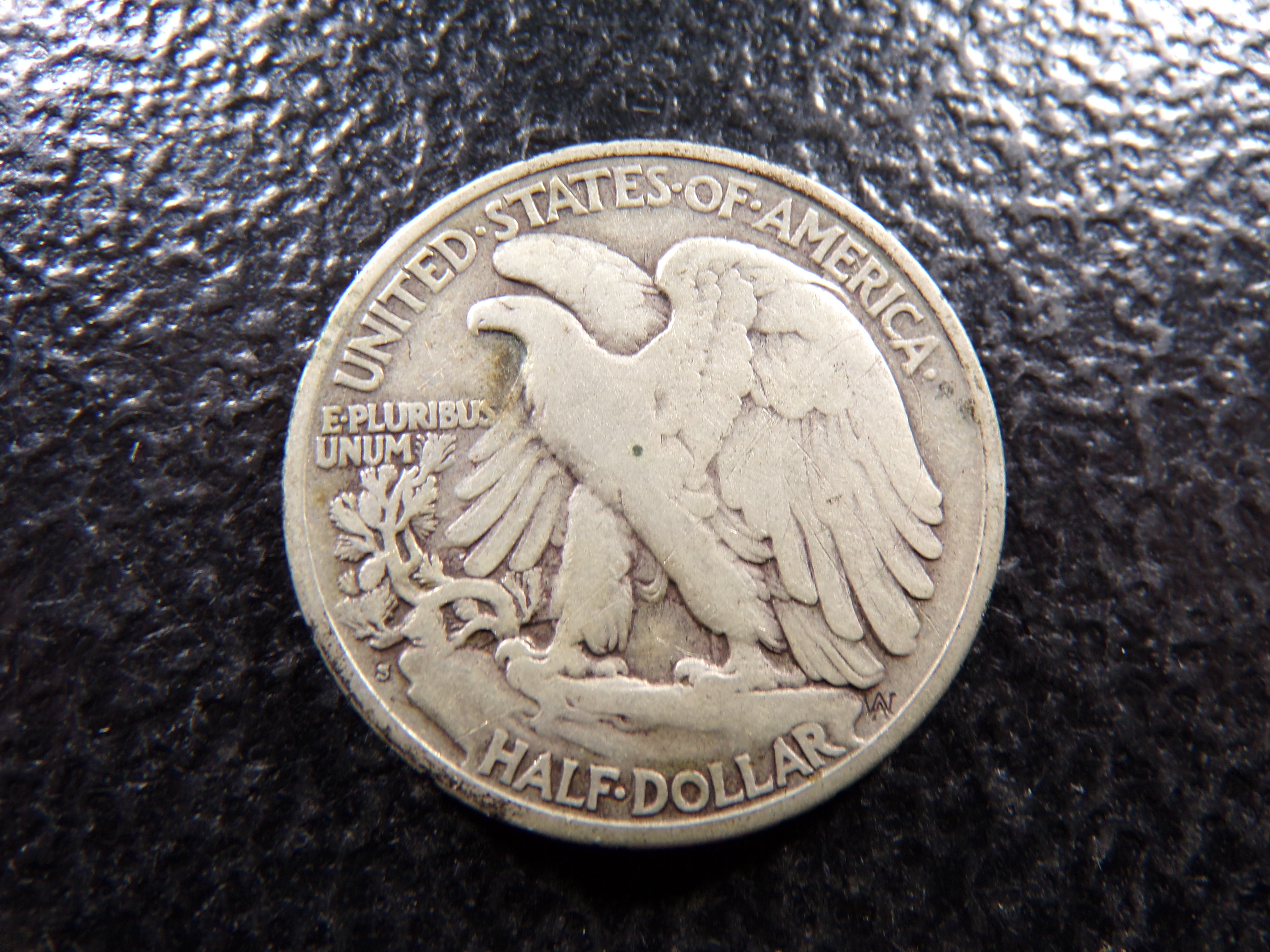 1920-S WALKING LIBERTY SILVER HALF DOLLAR