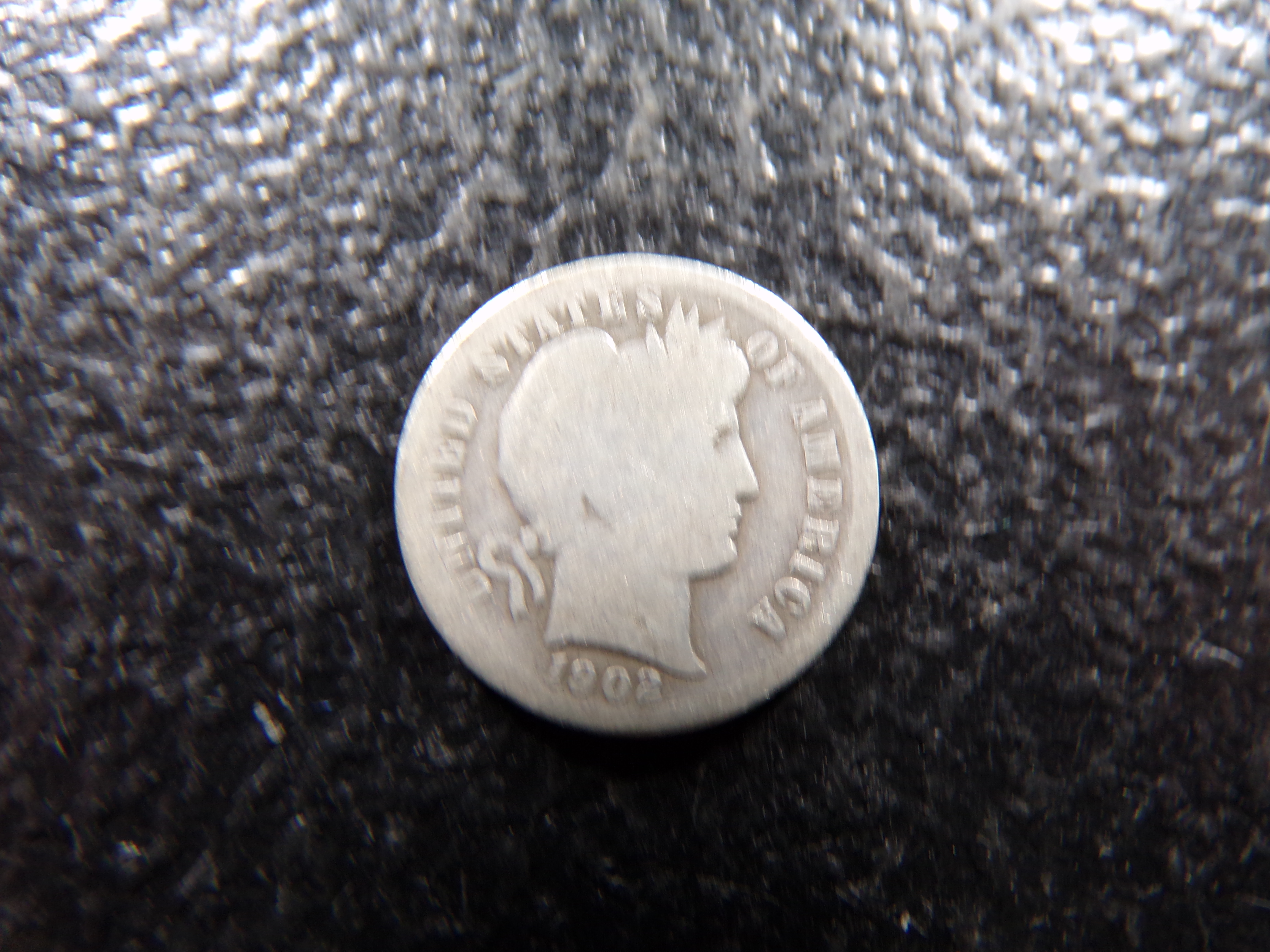 1902-S BARBER SILVER DIME