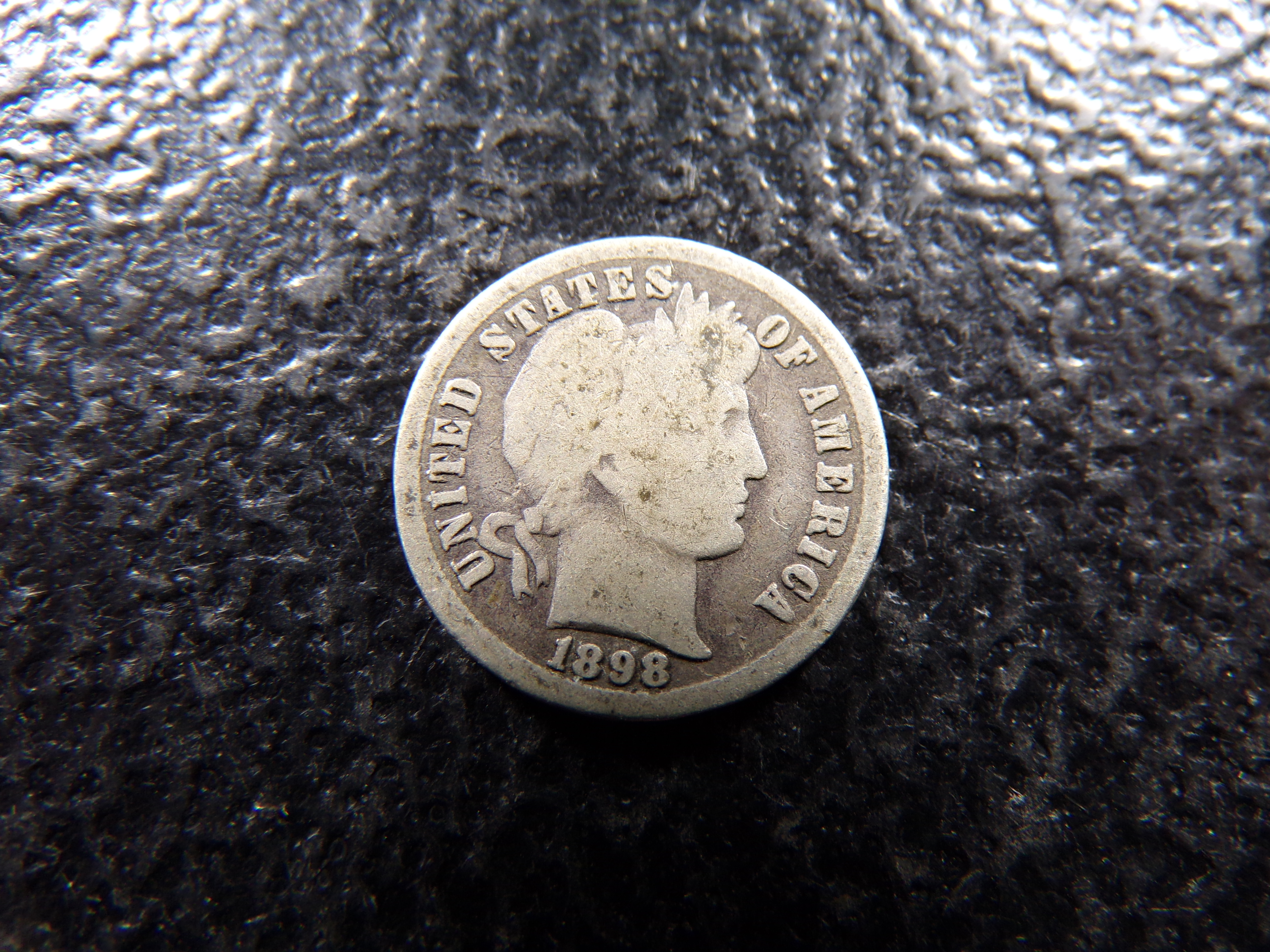 1898-O BARBER SILVER DIME