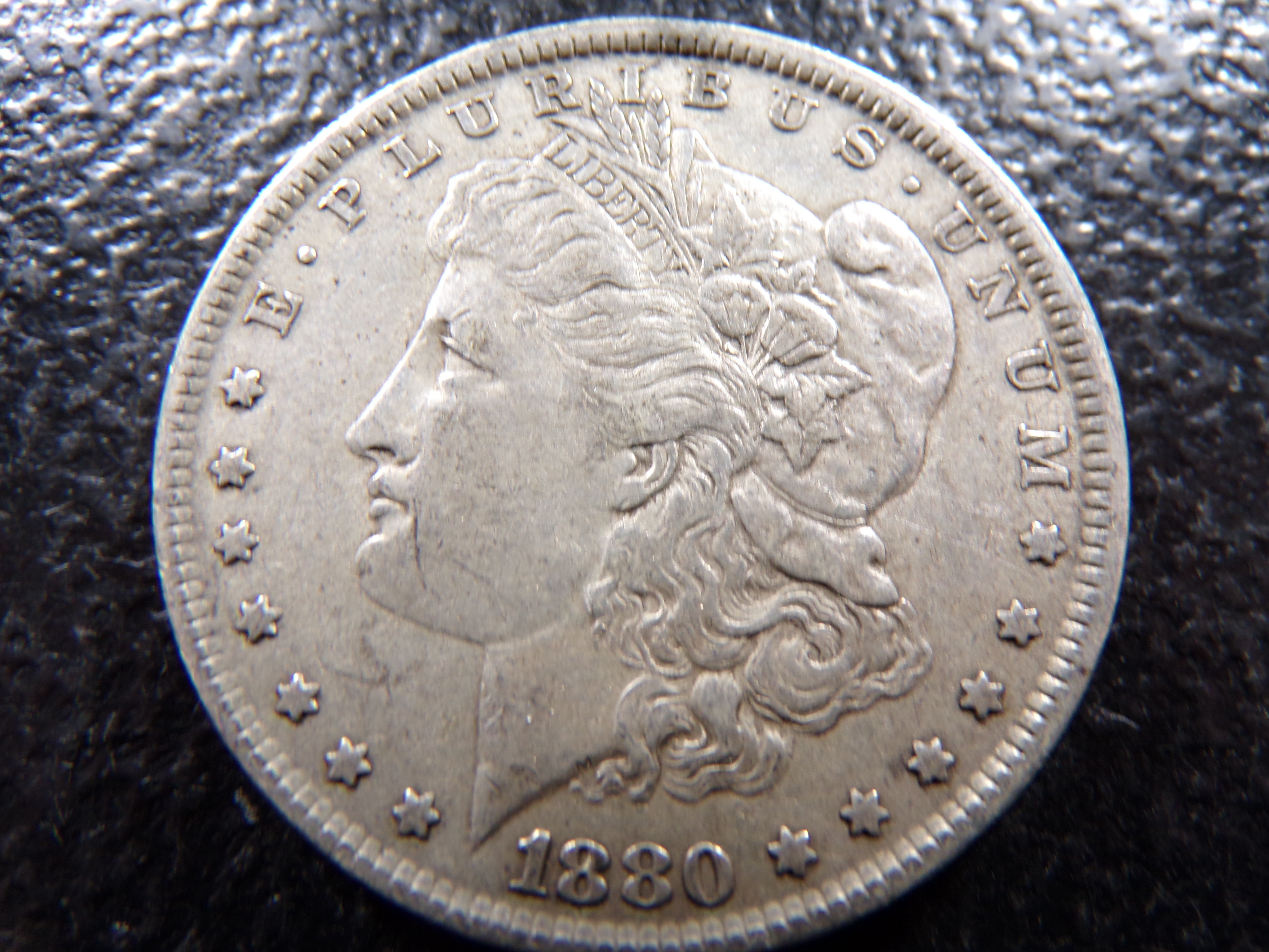 1880 MORGAN SILVER DOLLAR