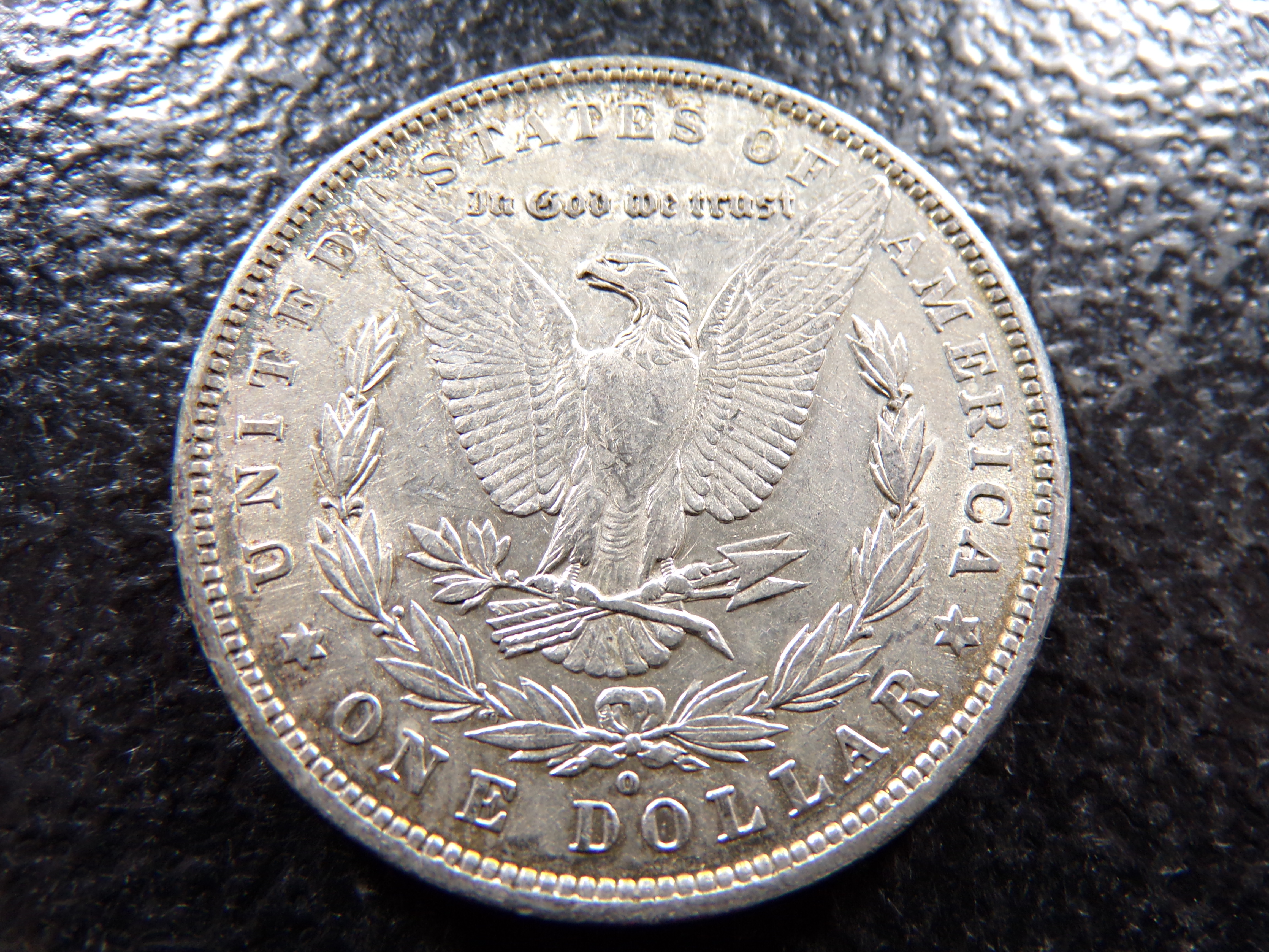 1880-O MORGAN SILVER DOLLAR