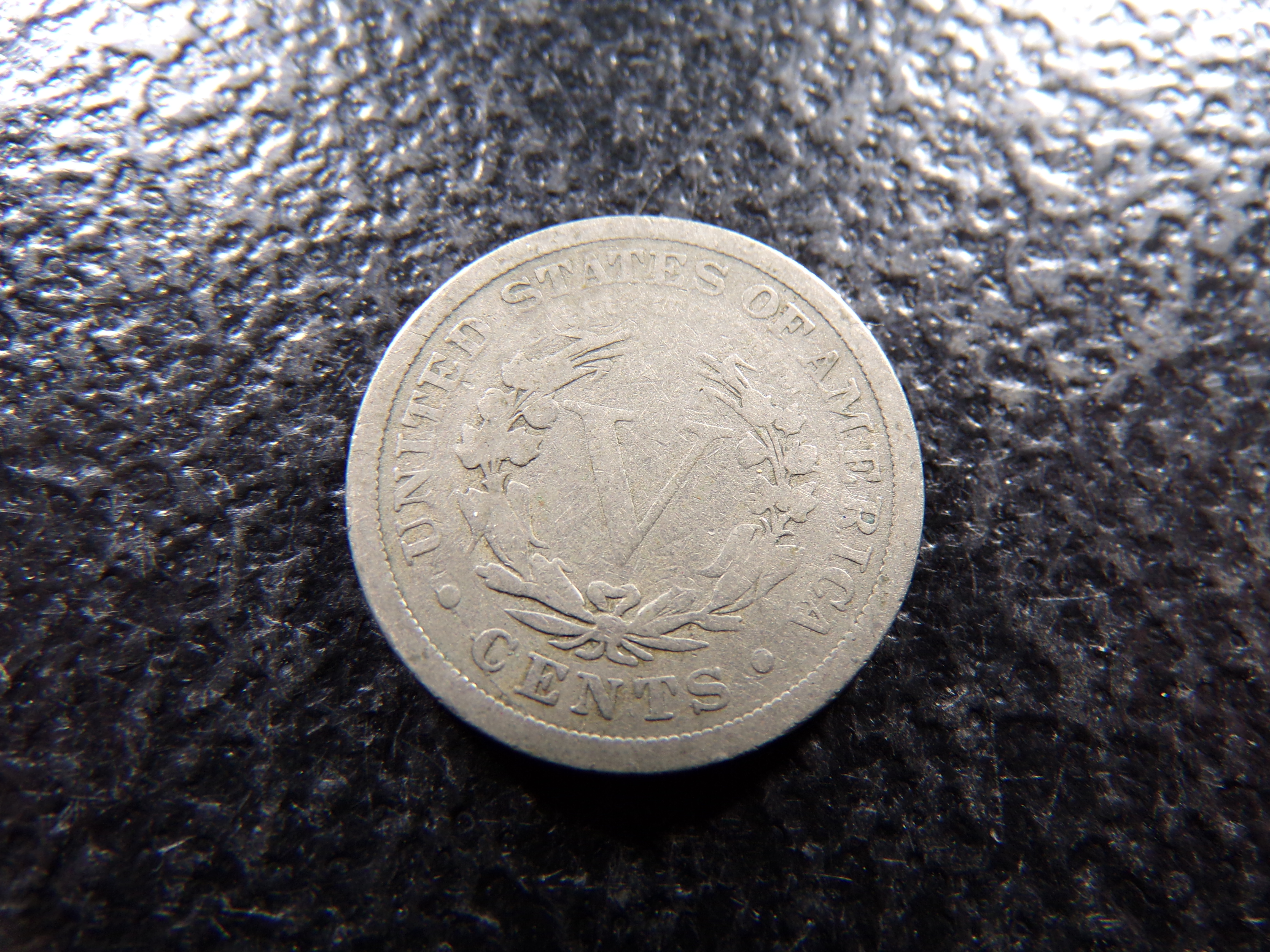 1883 WITH CENTS LIBERTY HEAD V NICKEL