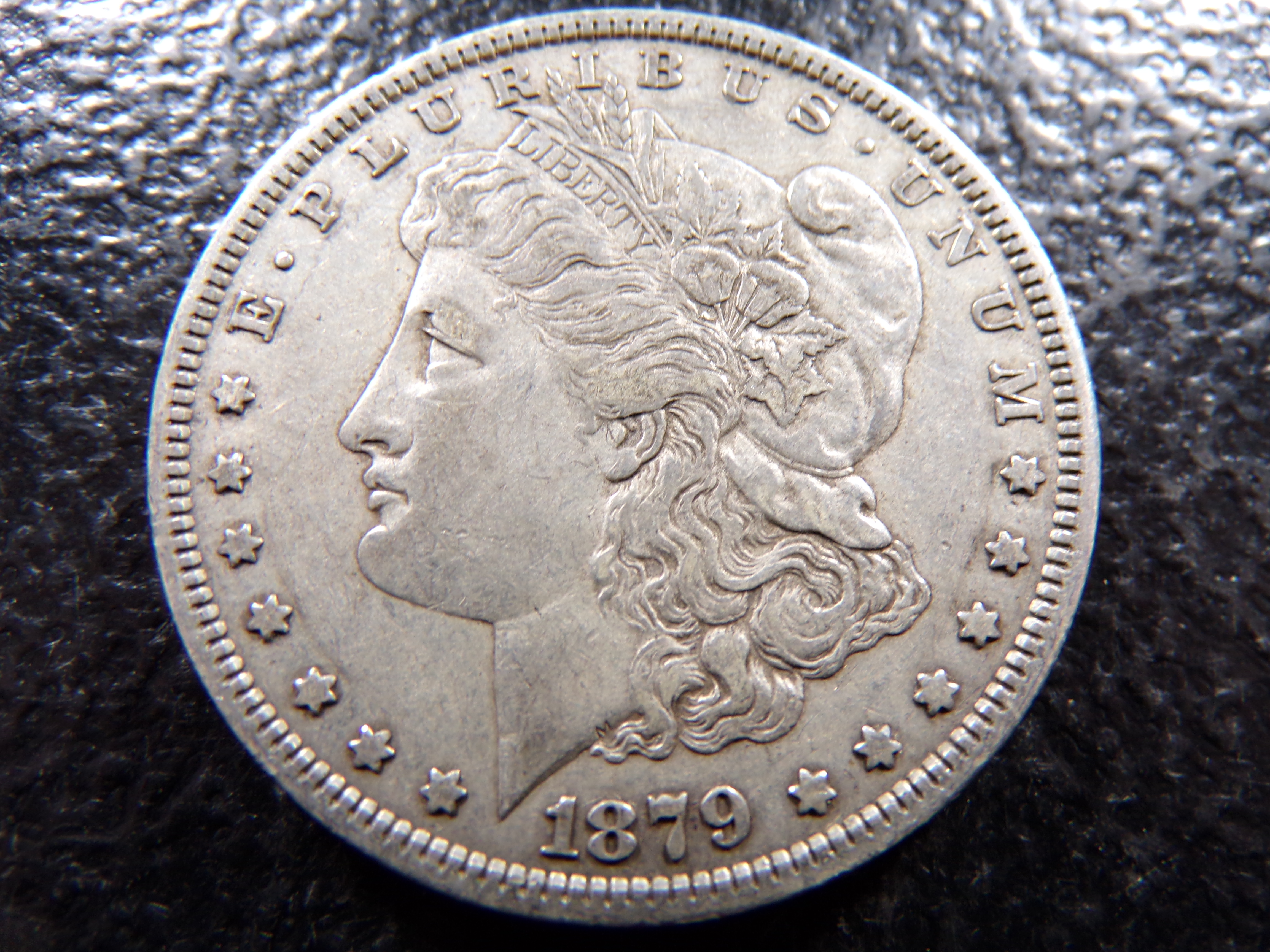 1879 MORGAN SILVER DOLLAR