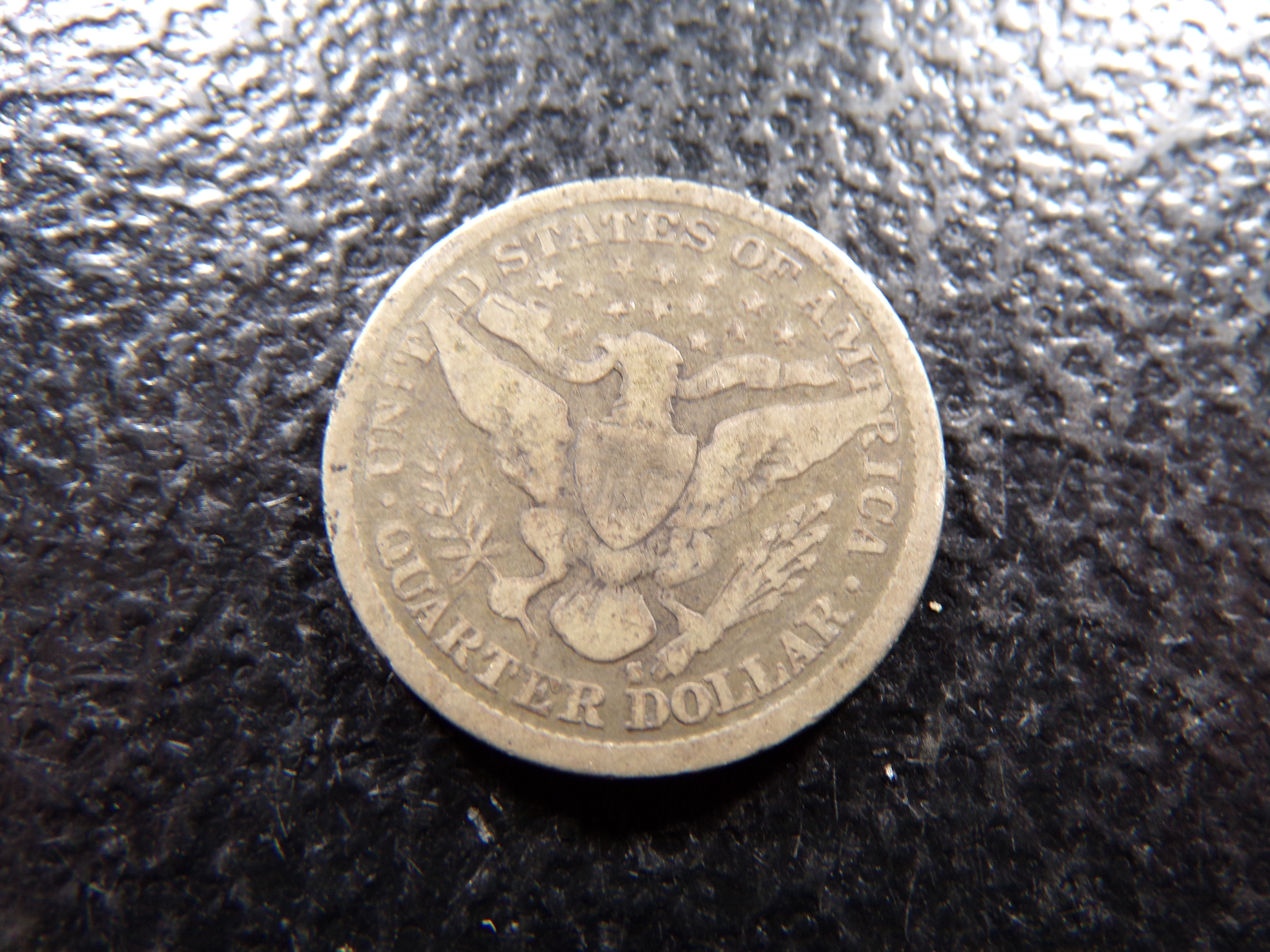 1894-S BARBER SILVER QUARTER