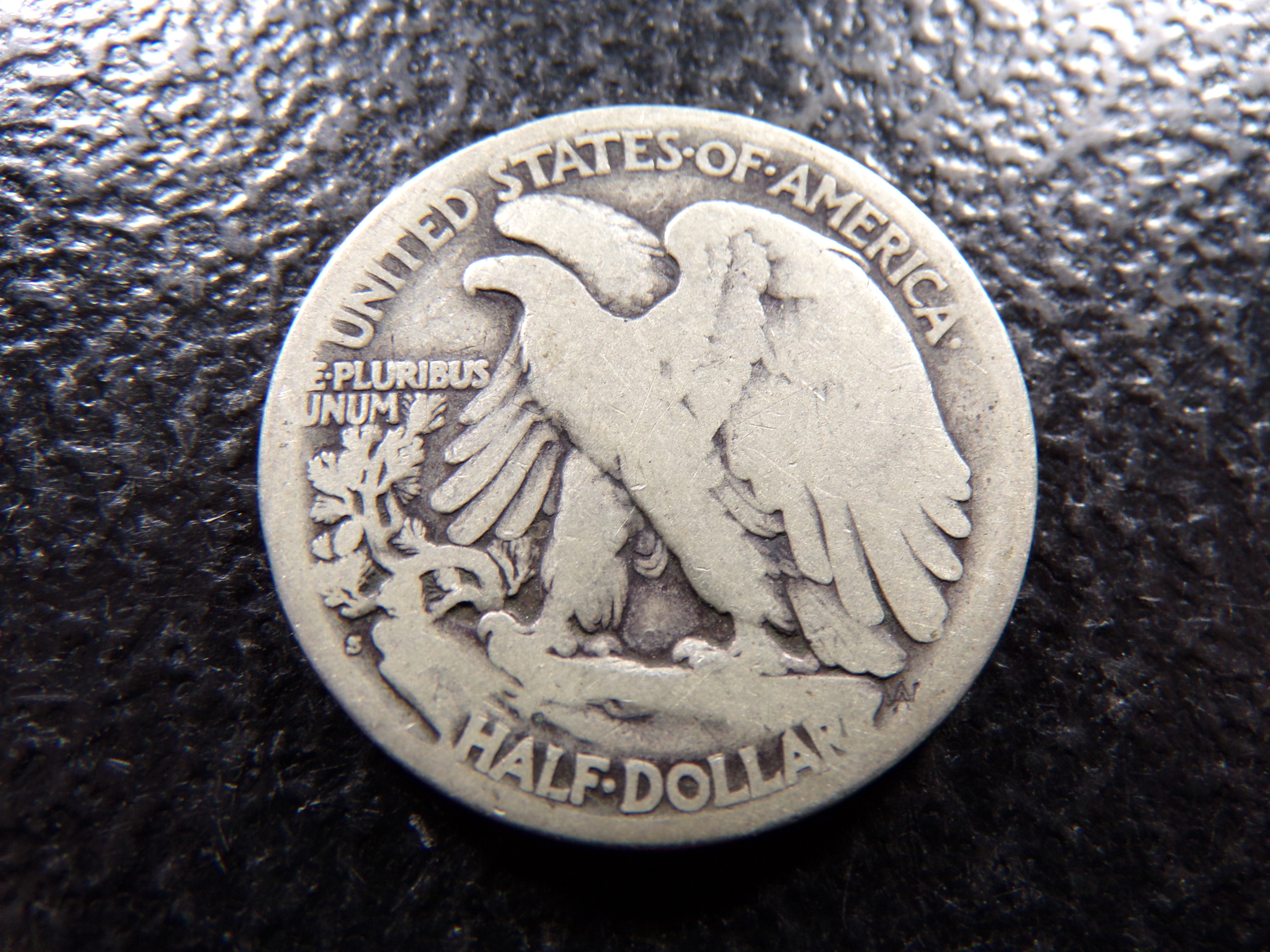 1921-S KEY DATE WALKING LIBERTY SILVER HALF DOLLAR