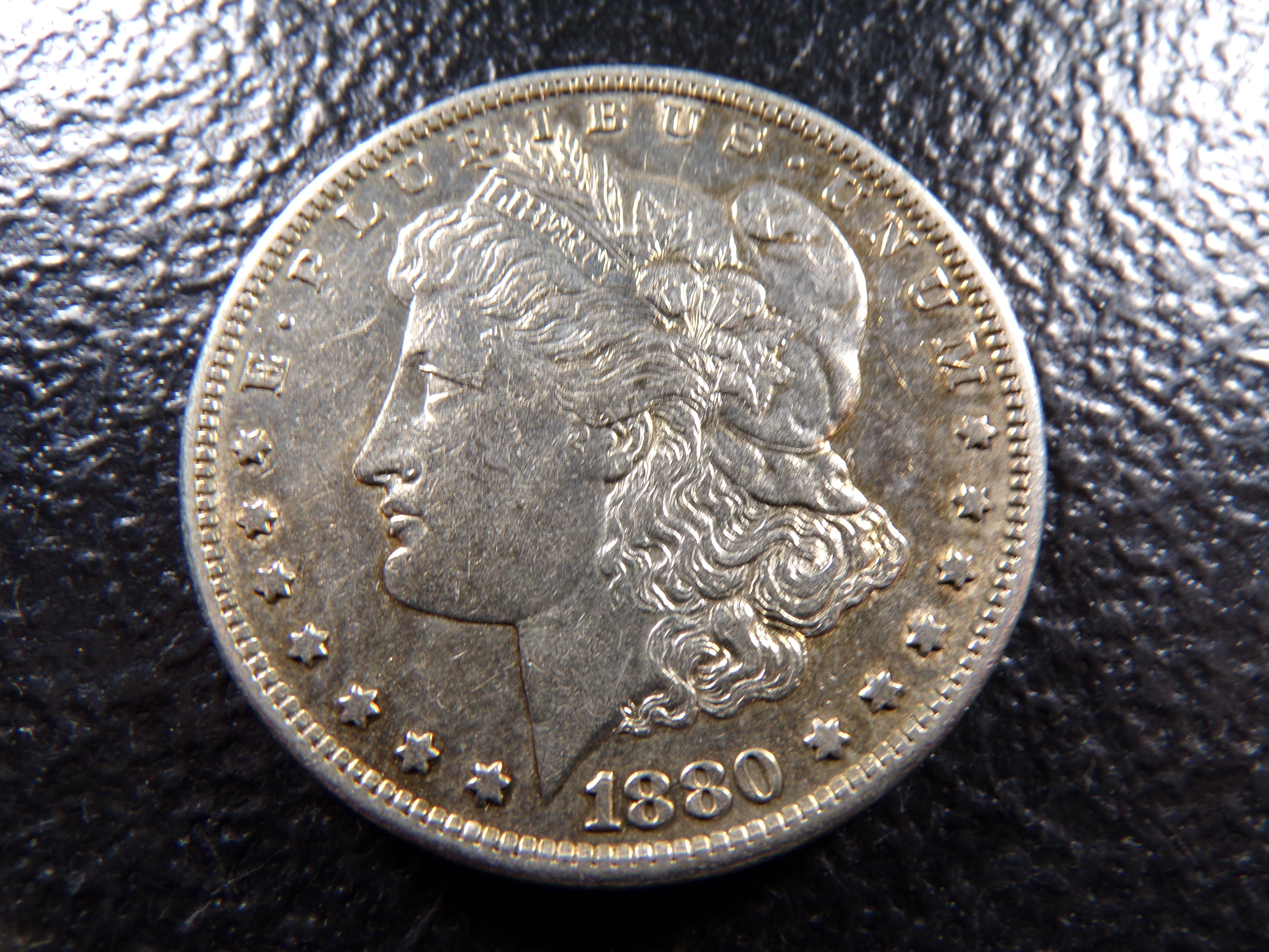 1880-S MORGAN SILVER DOLLAR
