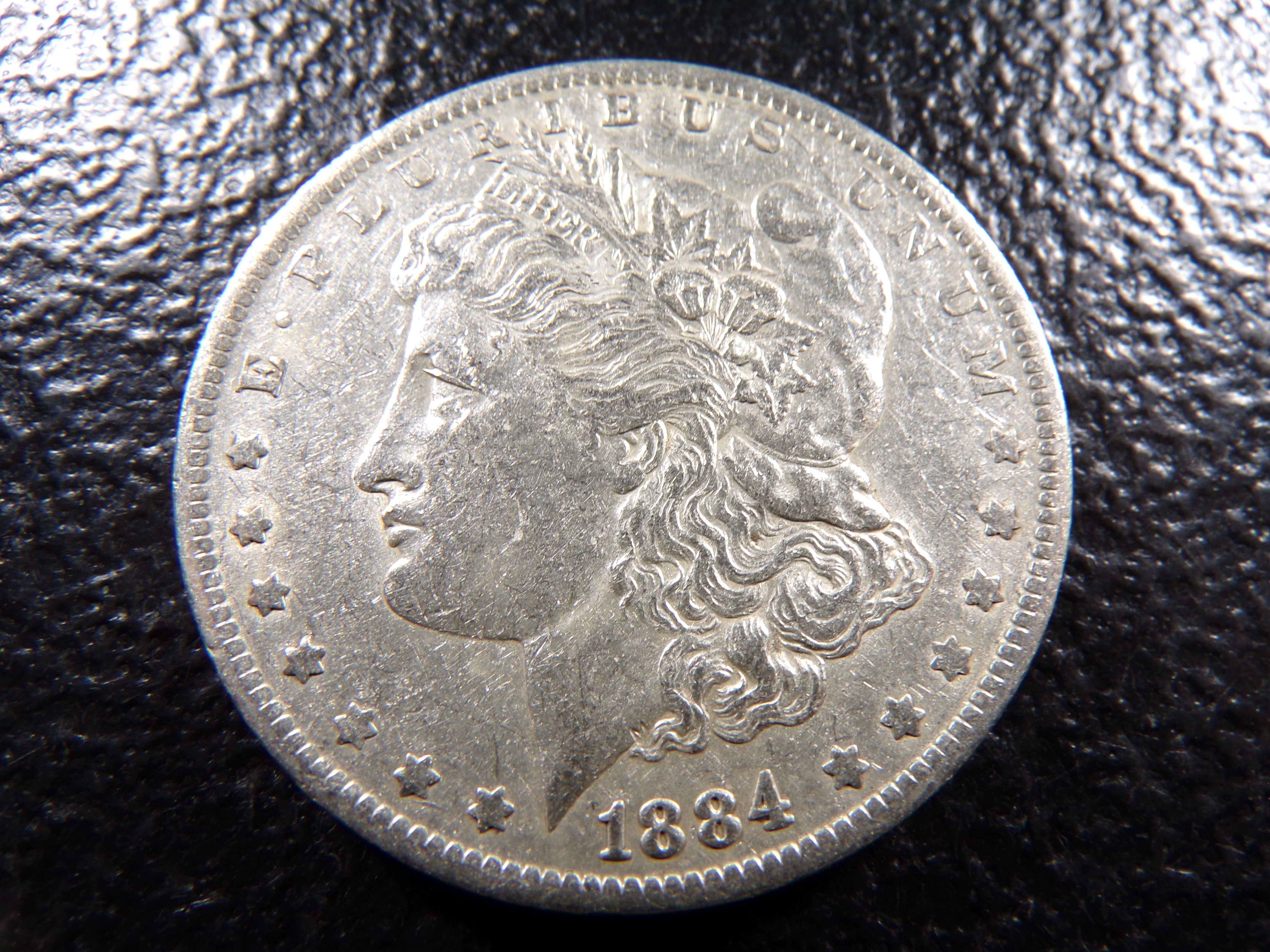 1884-O MORGAN SILVER DOLLAR