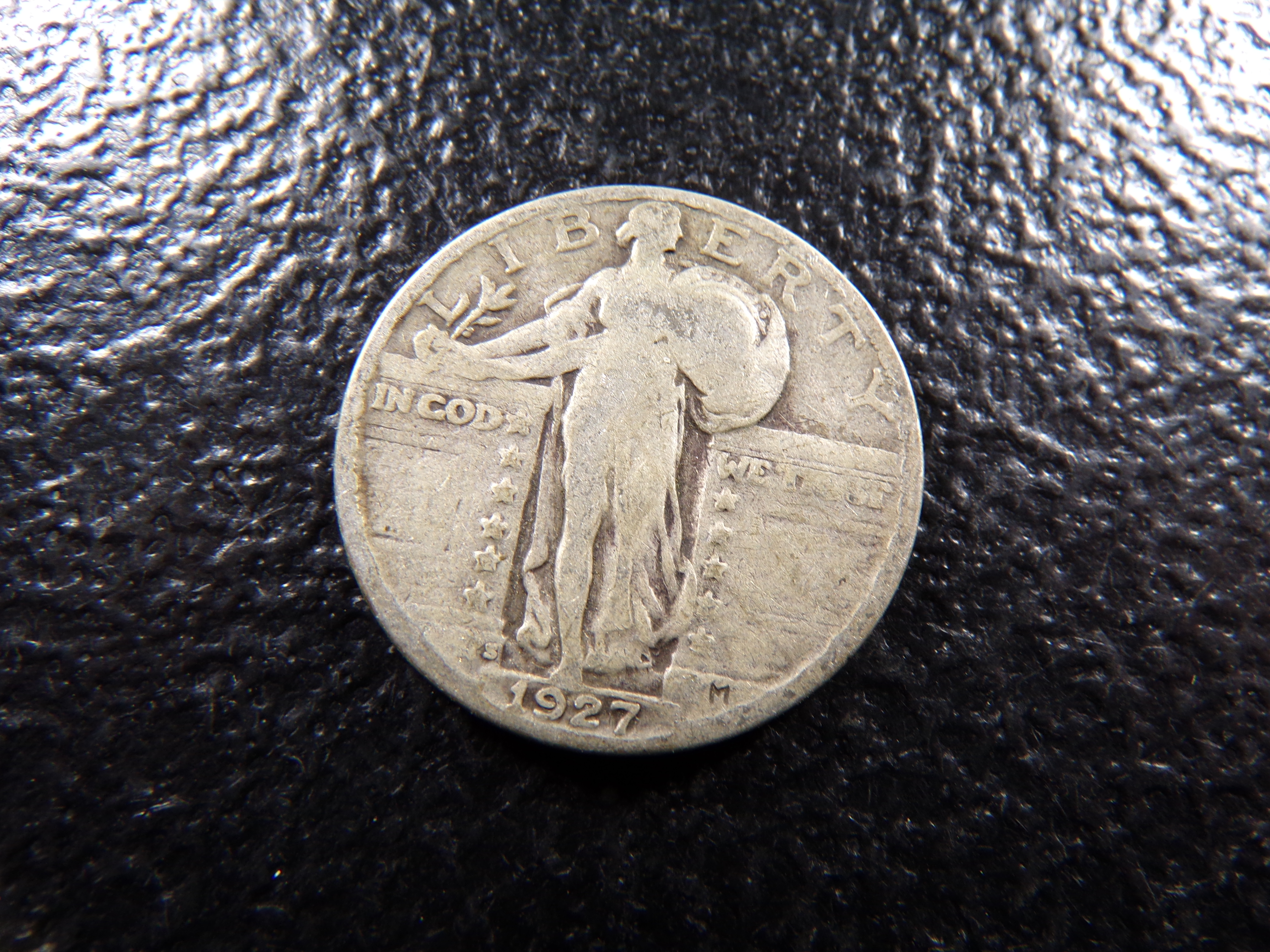 1927-S STANDING LIBERTY SILVER QUARTER