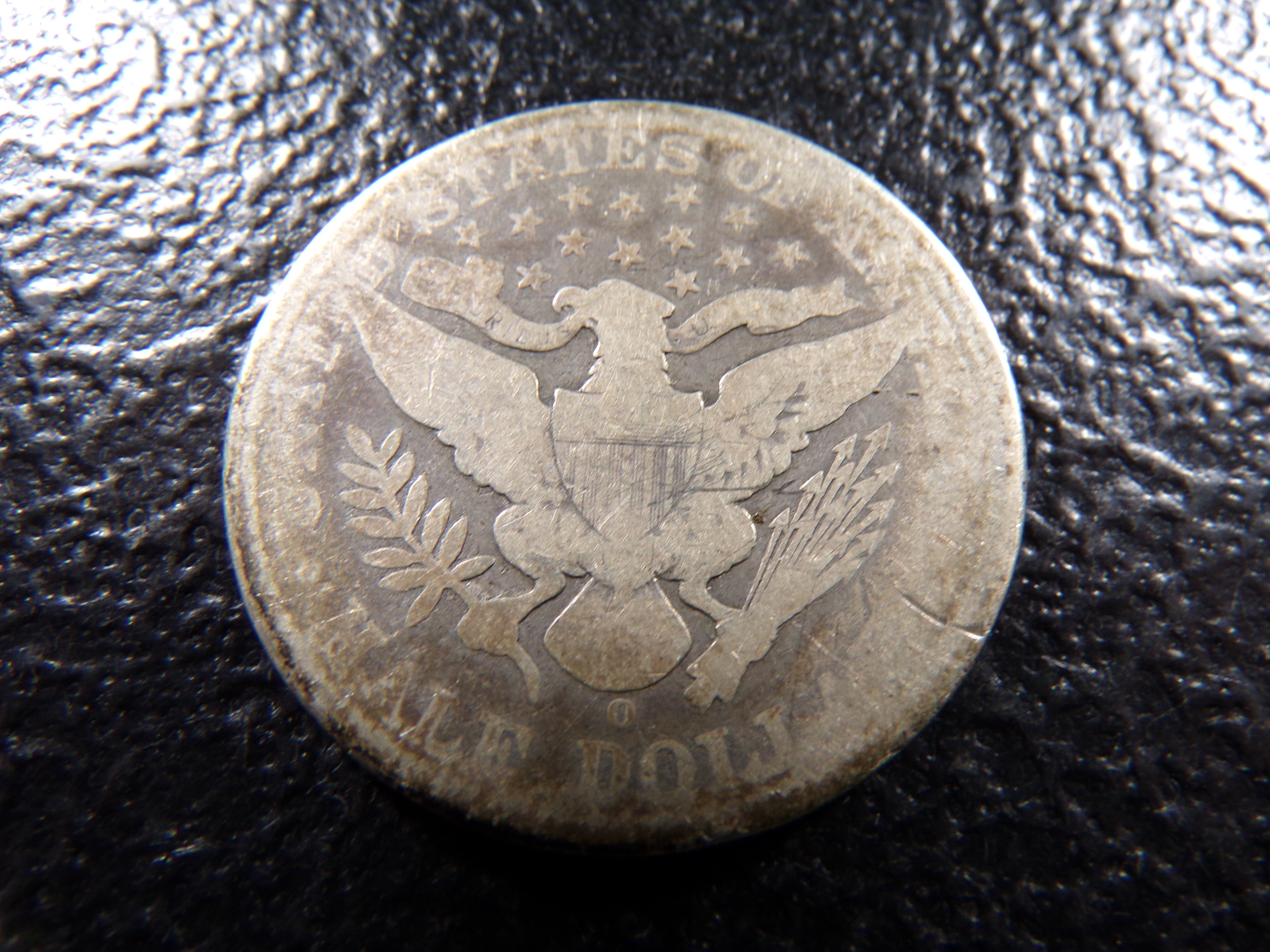 1897-O BARBER SILVER HALF DOLLAR