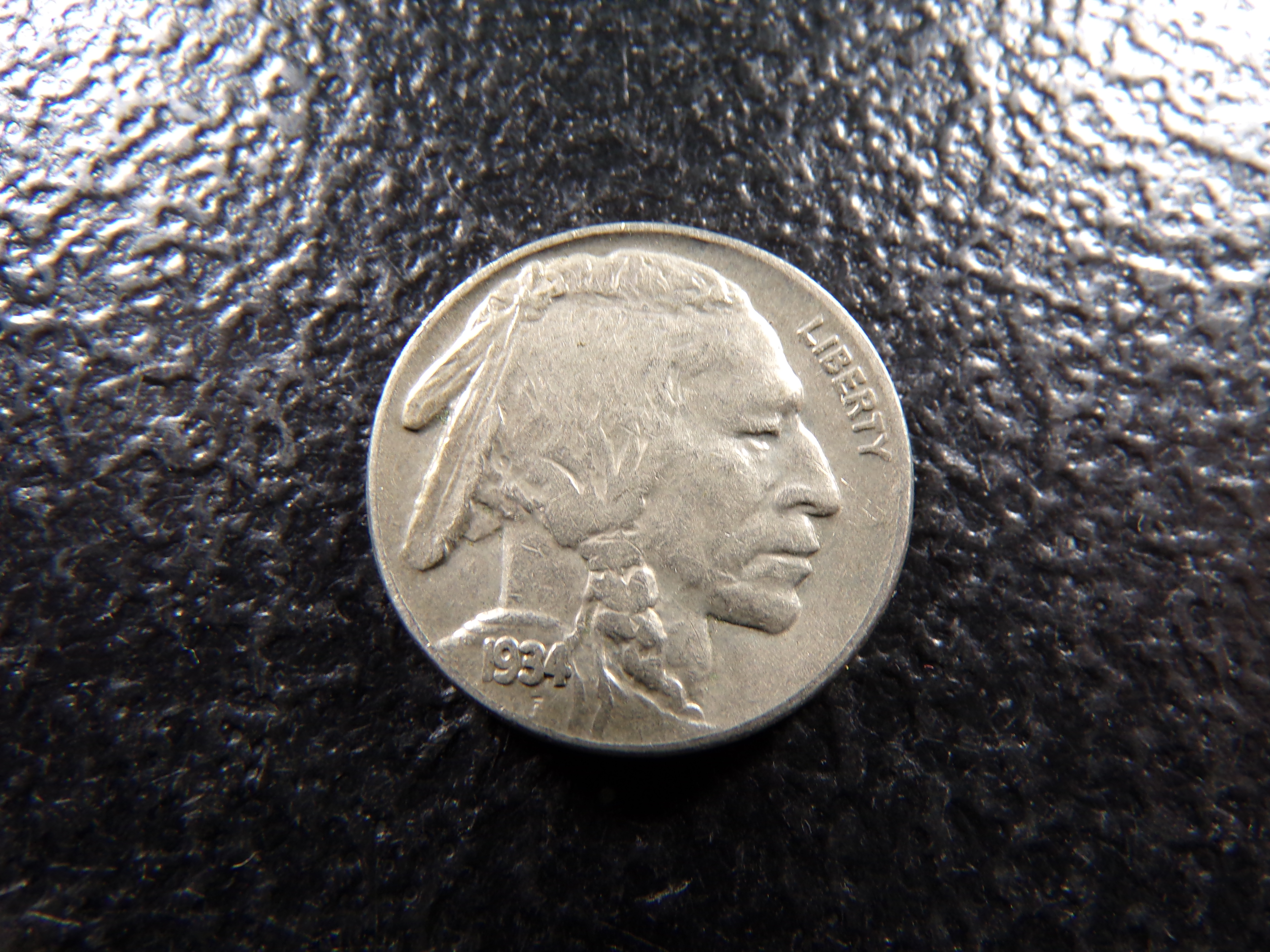 1934 INDIAN HEAD BUFFALO NICKEL