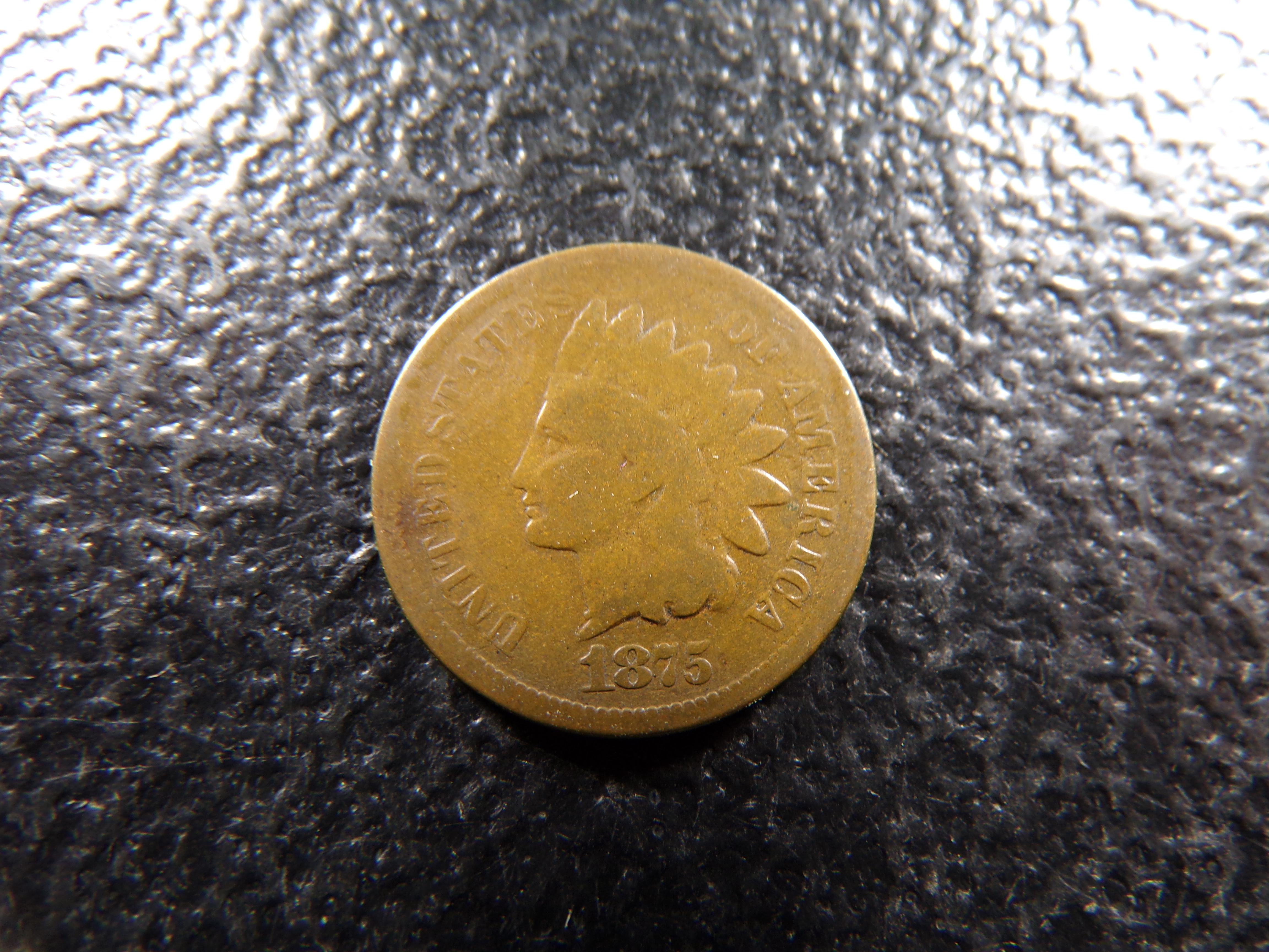 1875 INDIAN HEAD CENT