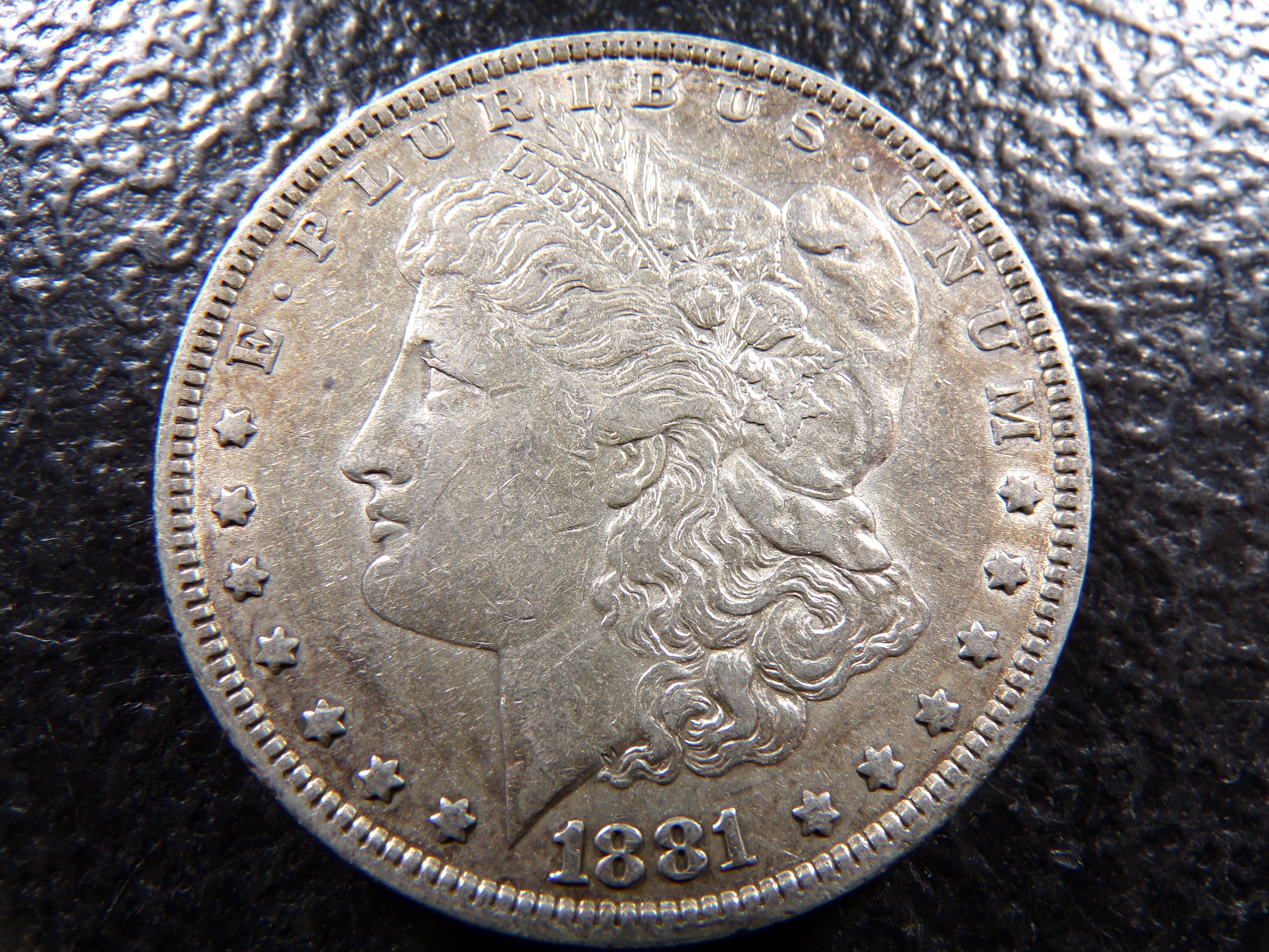 1881 MORGAN SILVER DOLLAR