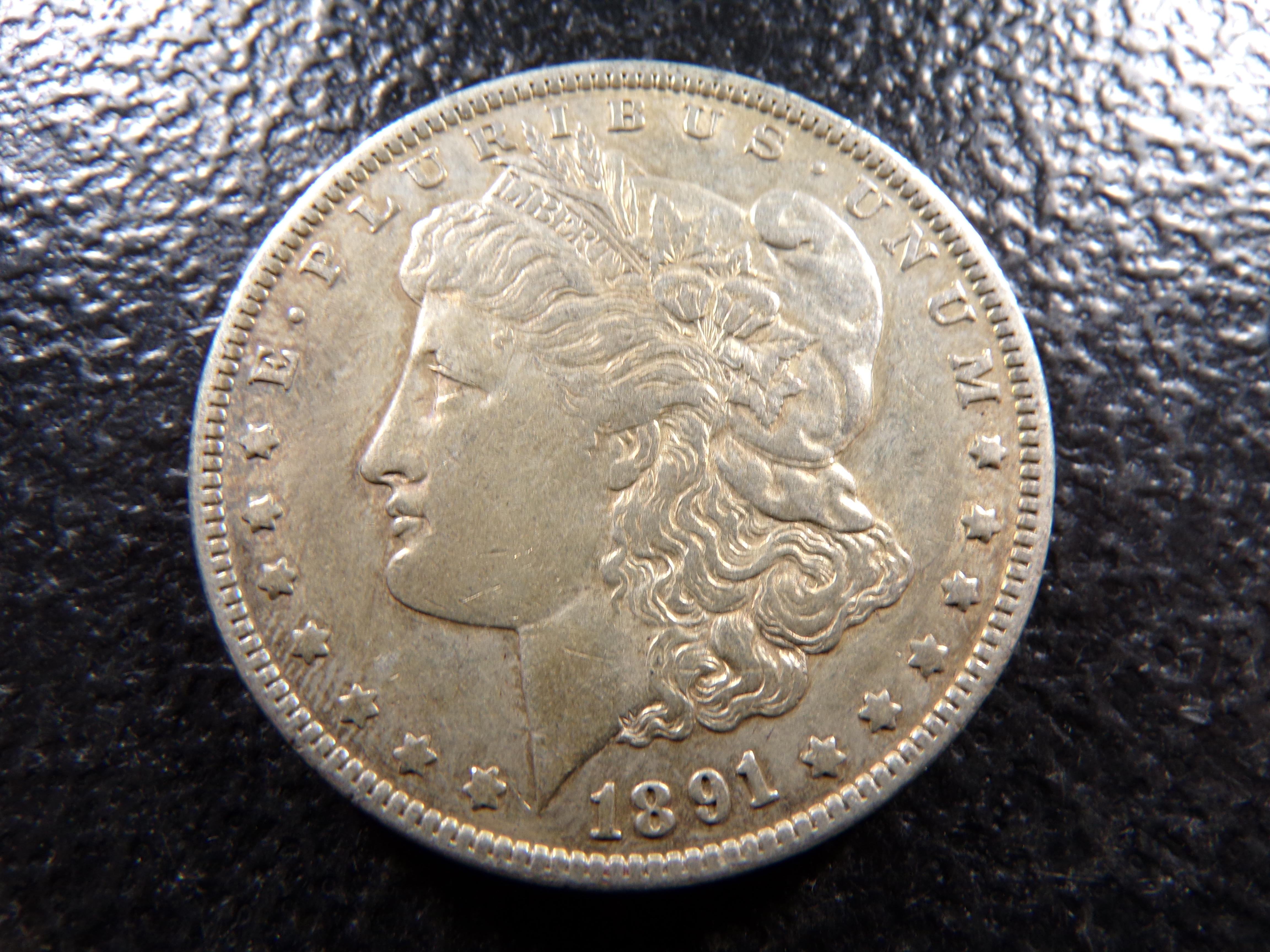 1891-O MORGAN SILVER DOLLAR