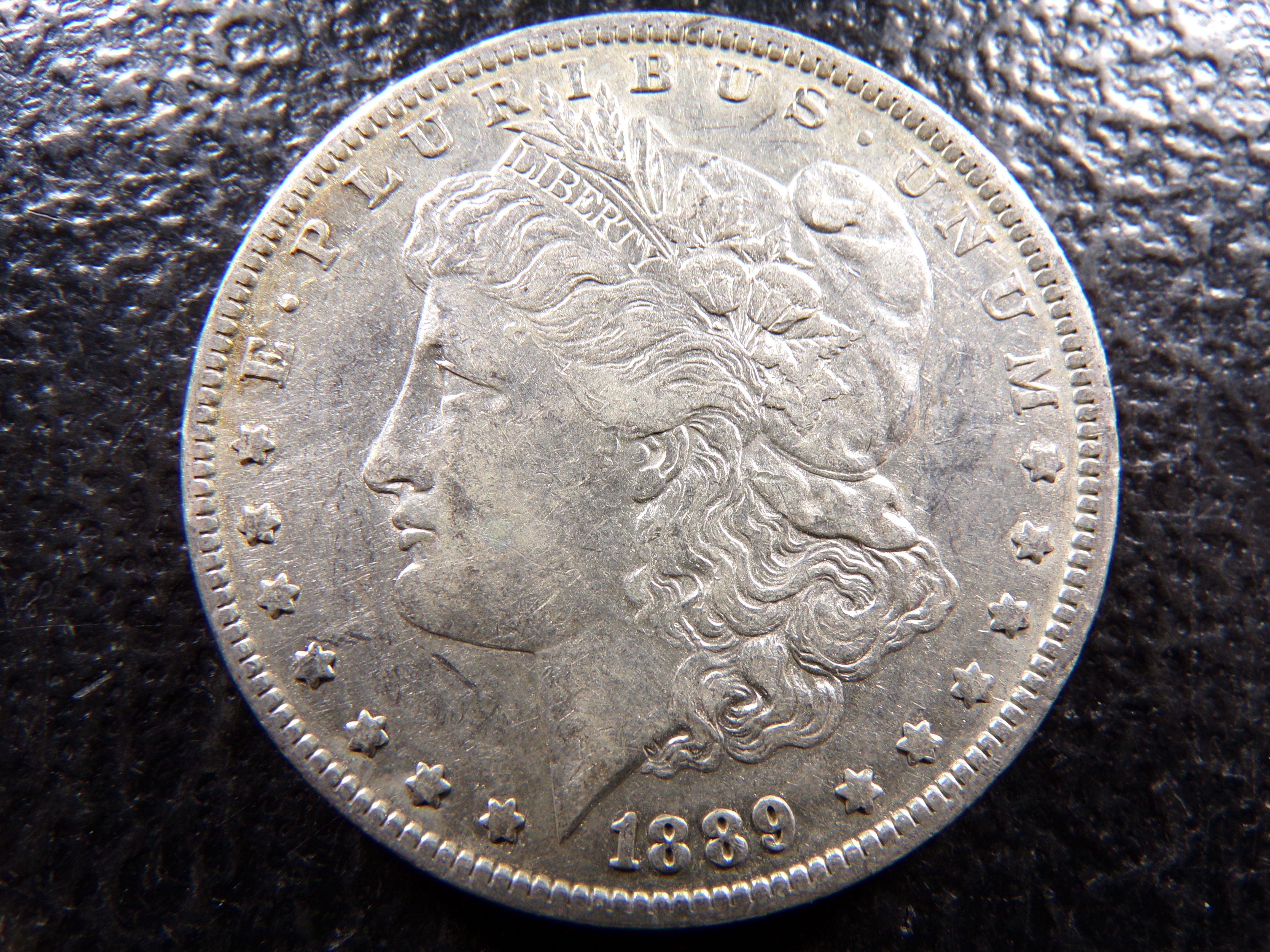 1889-O MORGAN SILVER DOLLAR