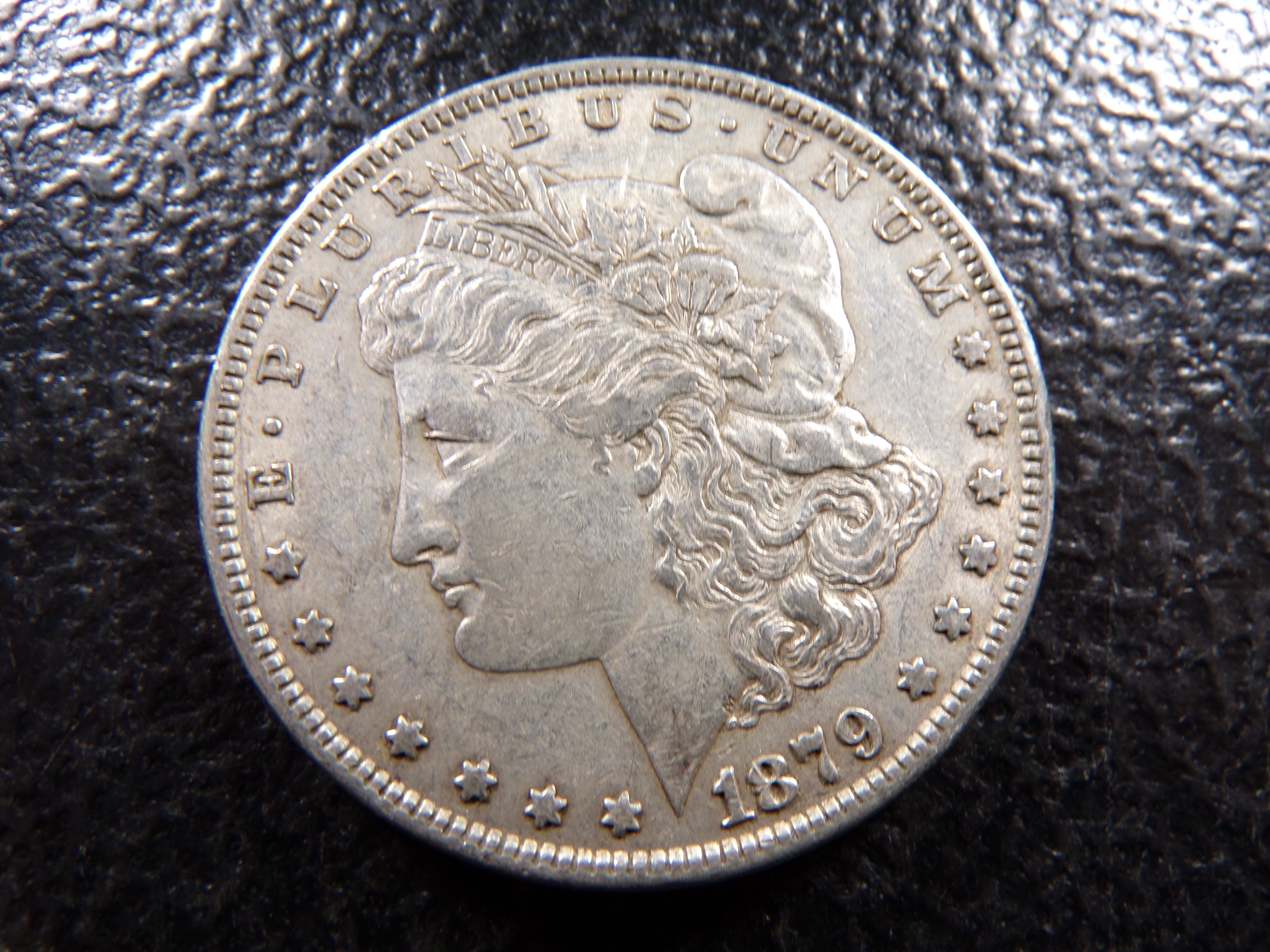 1879 MORGAN SILVER DOLLAR