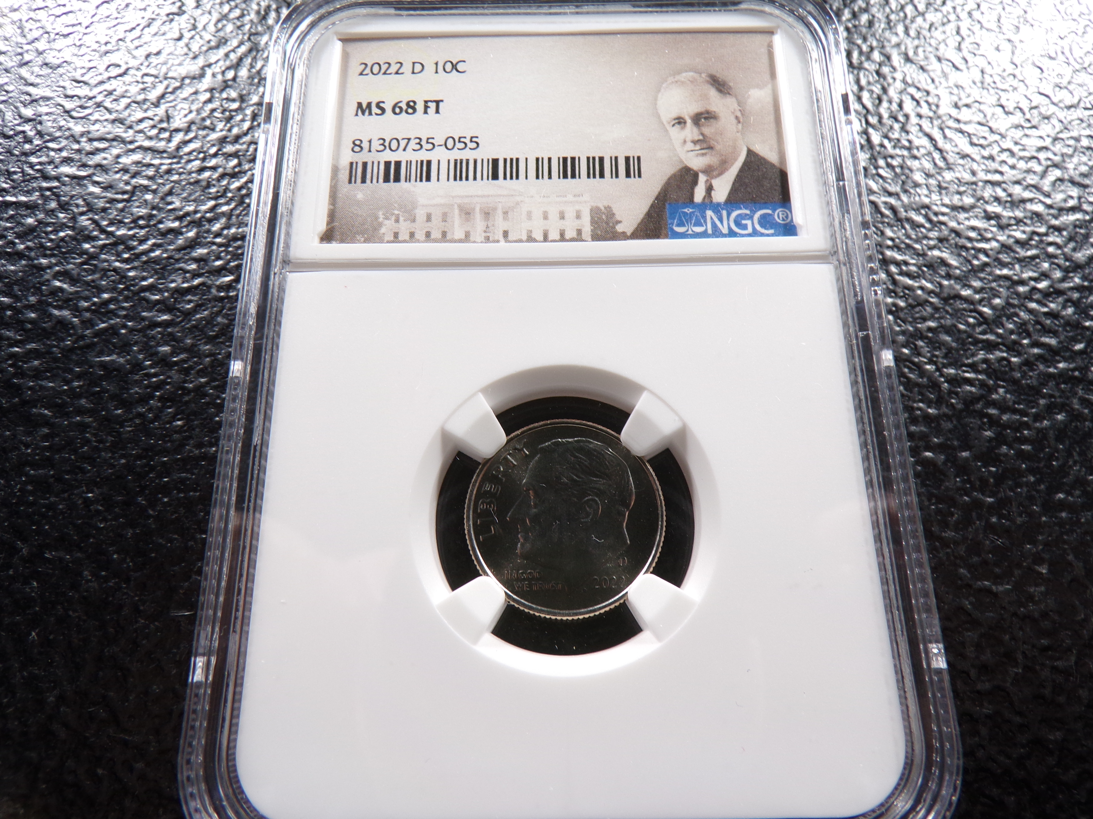 2022-D NGC MS68FT ROOSEVELT DIME