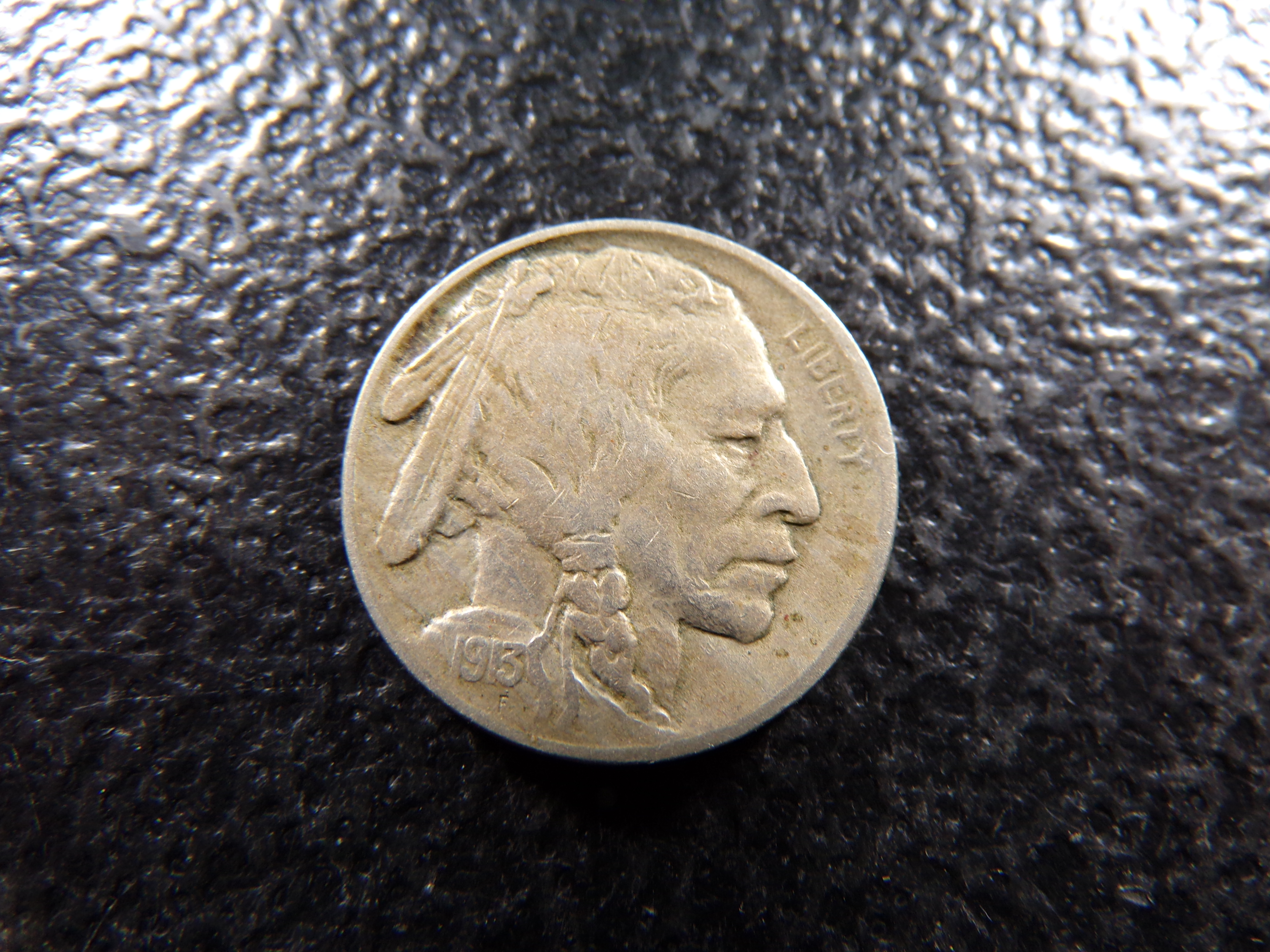 1913 T-2 INDIAN HEAD BUFFALO NICKEL