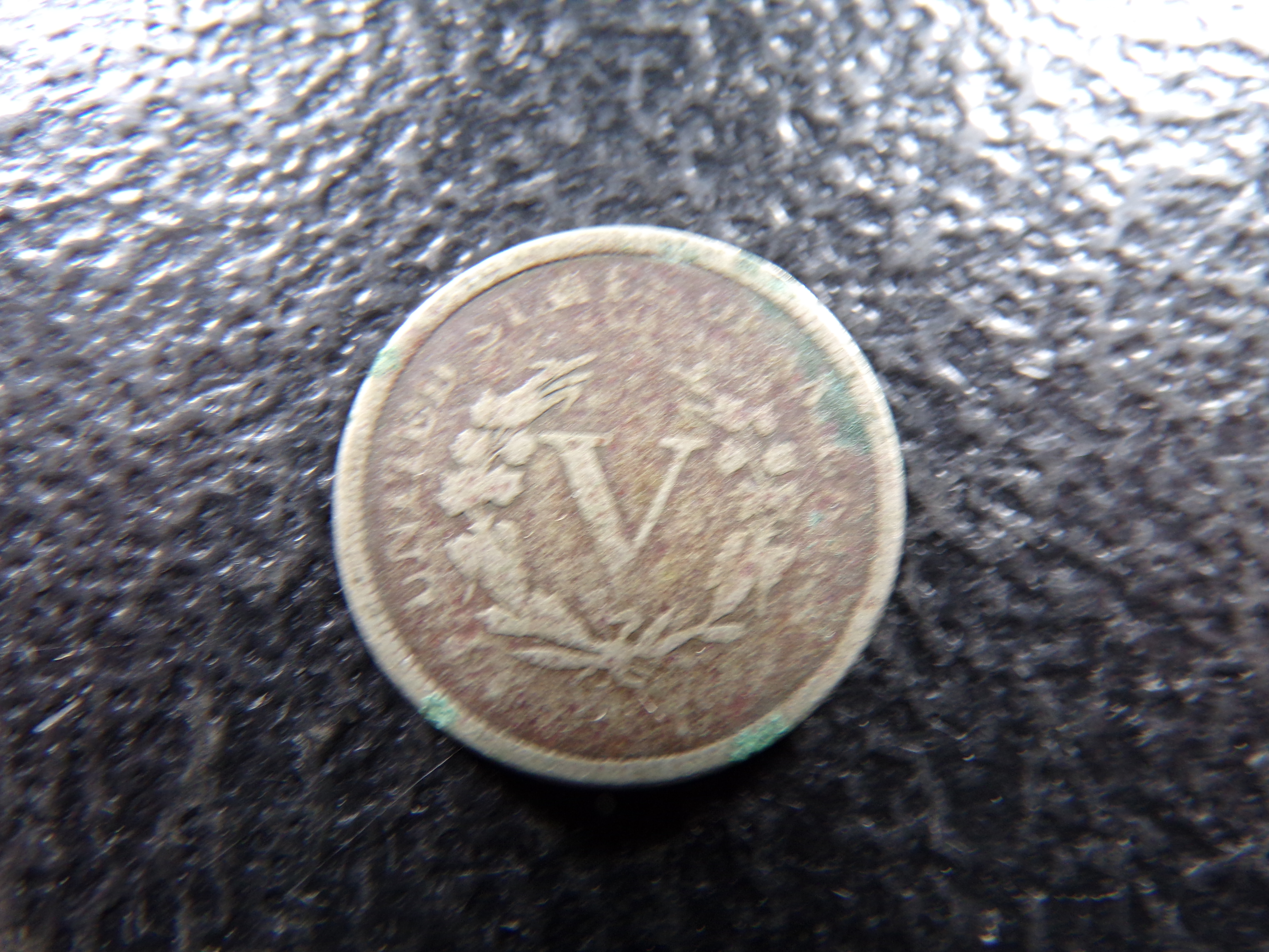 1886 KEY DATE LIBERTY HEAD V NICKEL