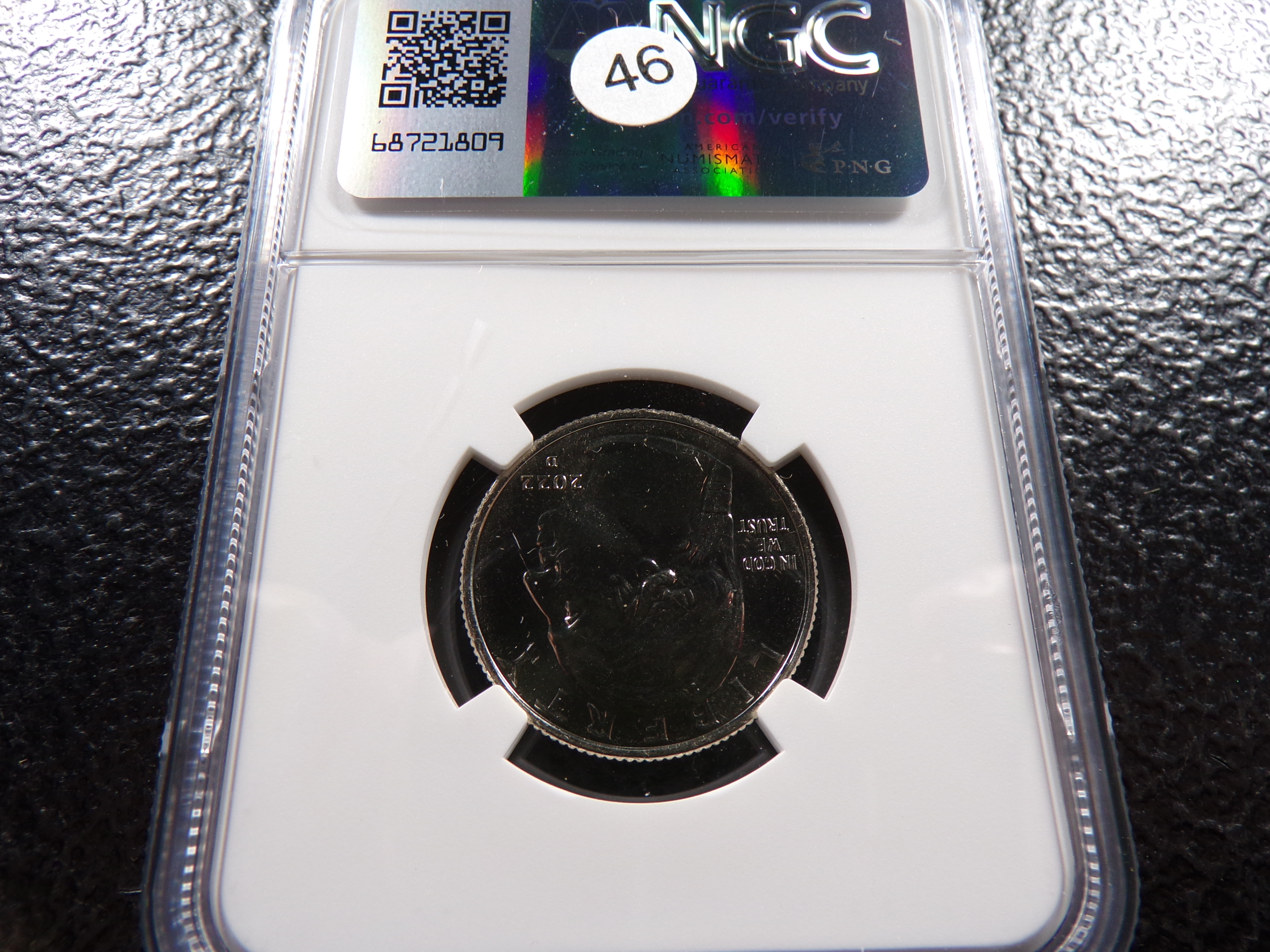 2022-D NGC MS67 NINA OTERO-WARREN QUARTER