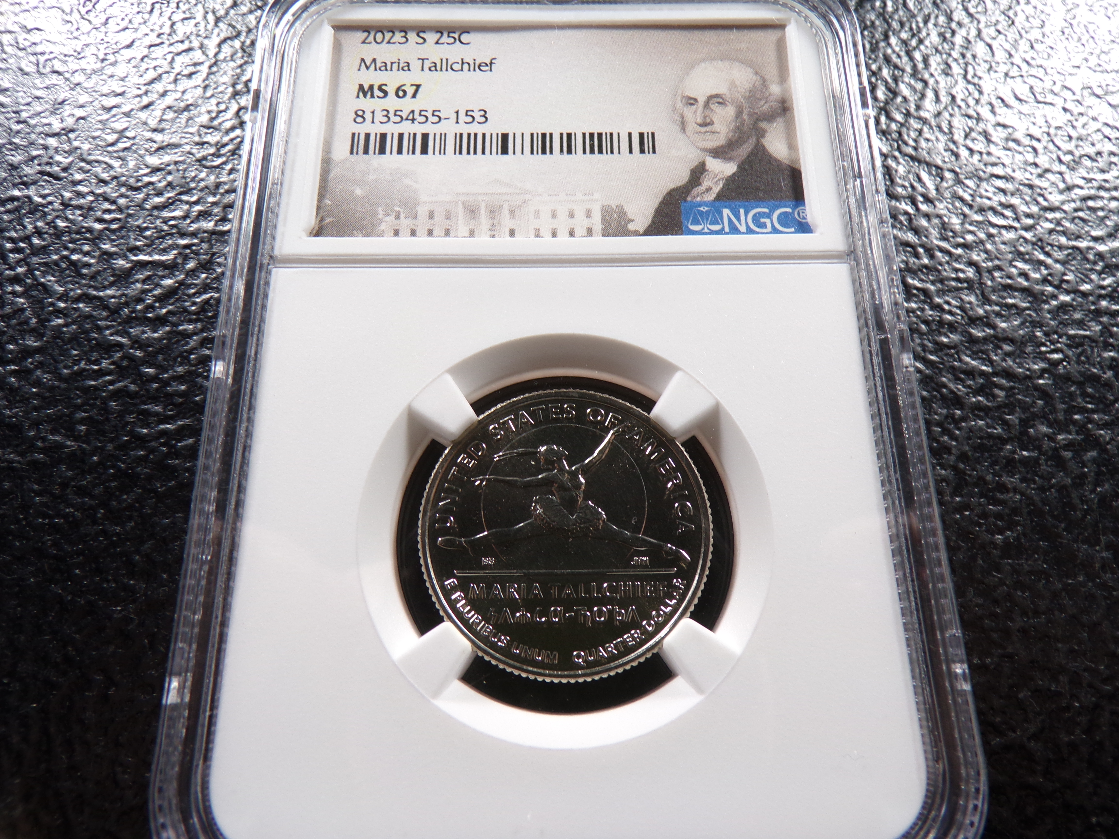 2023-S NGC MS67 MARIA TALLCHIEF QUARTER