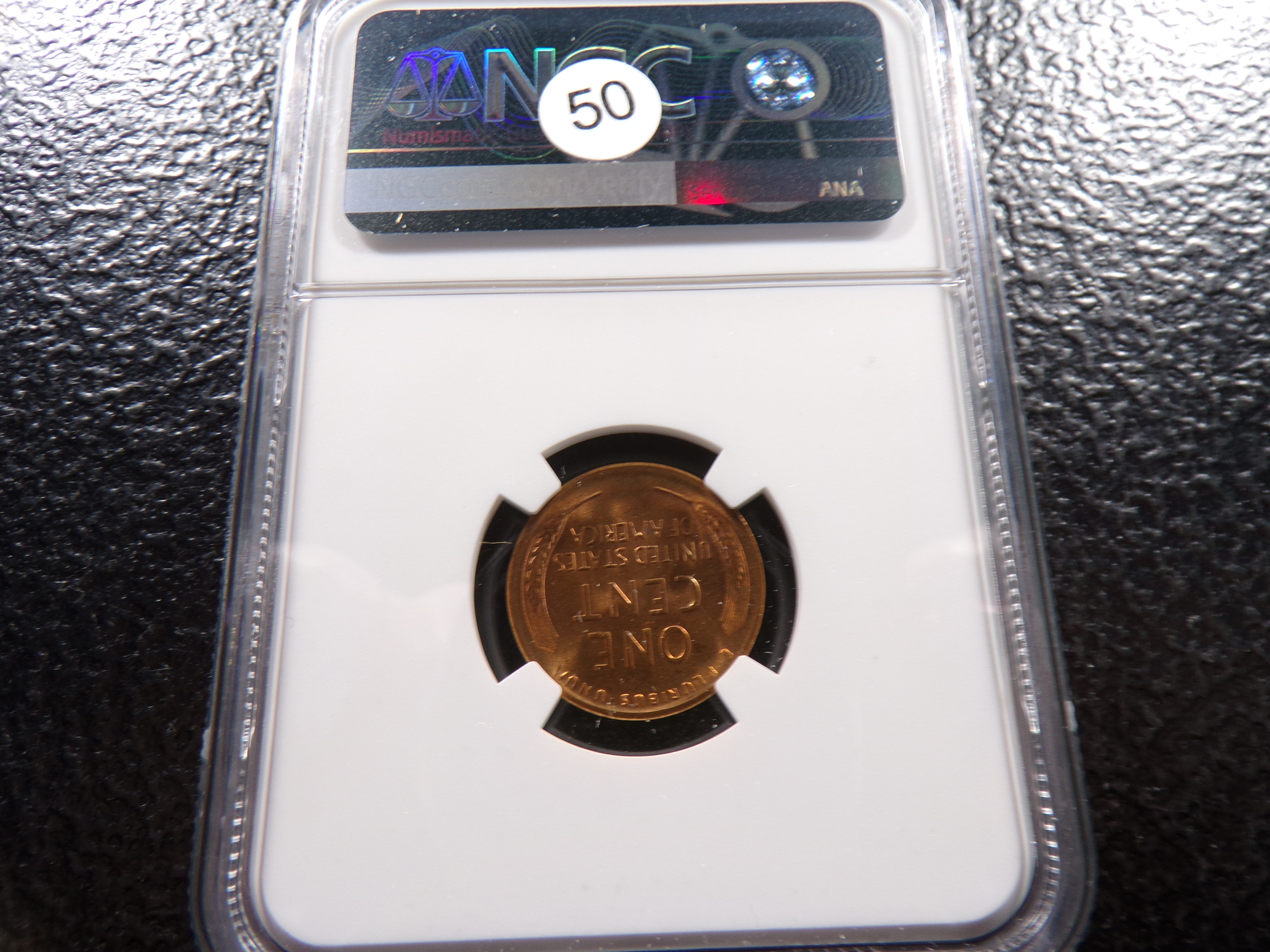 1947-S NGC MS66RD LINCOLN WHEAT CENT