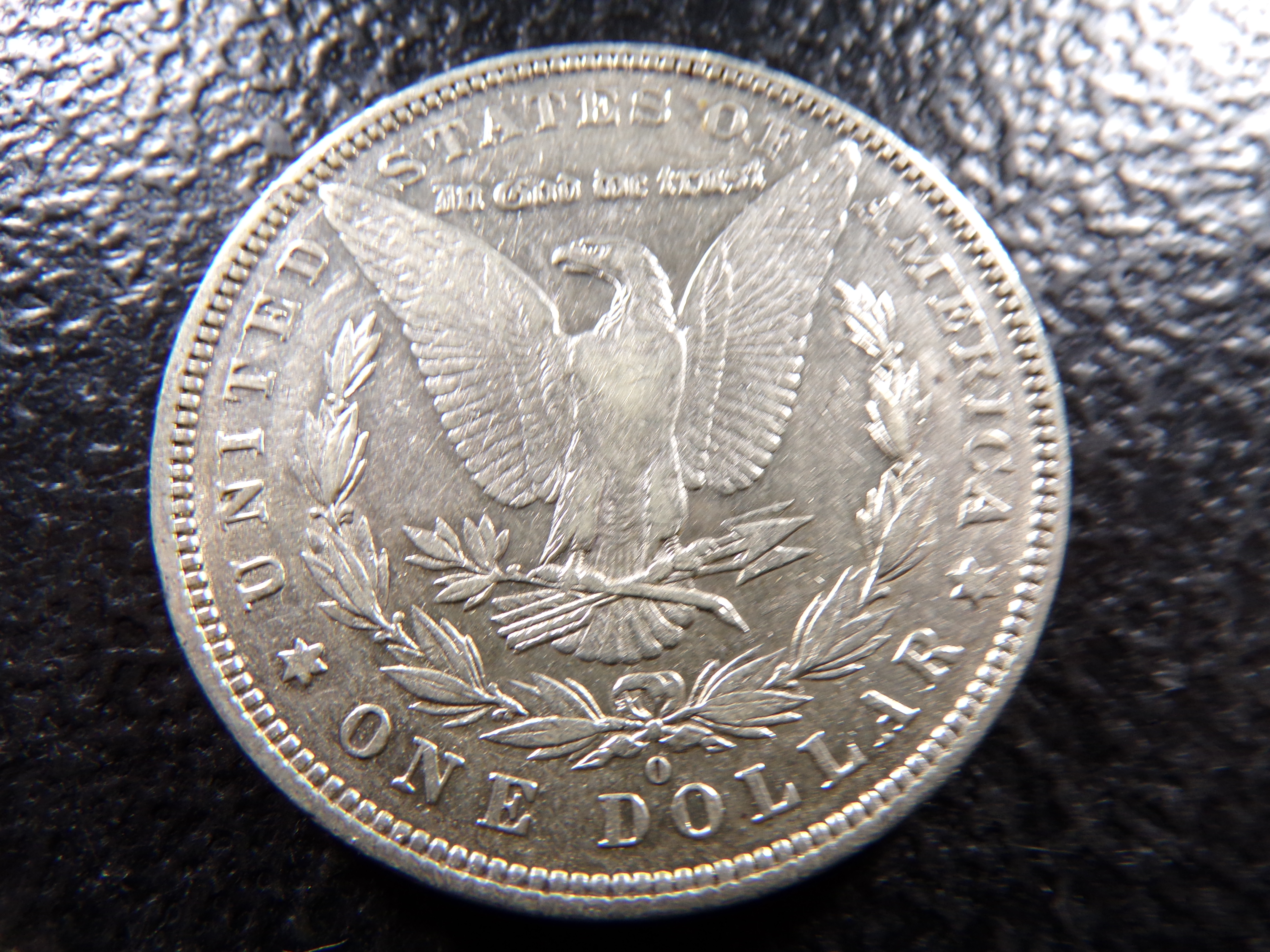 1880-O MORGAN SILVER DOLLAR