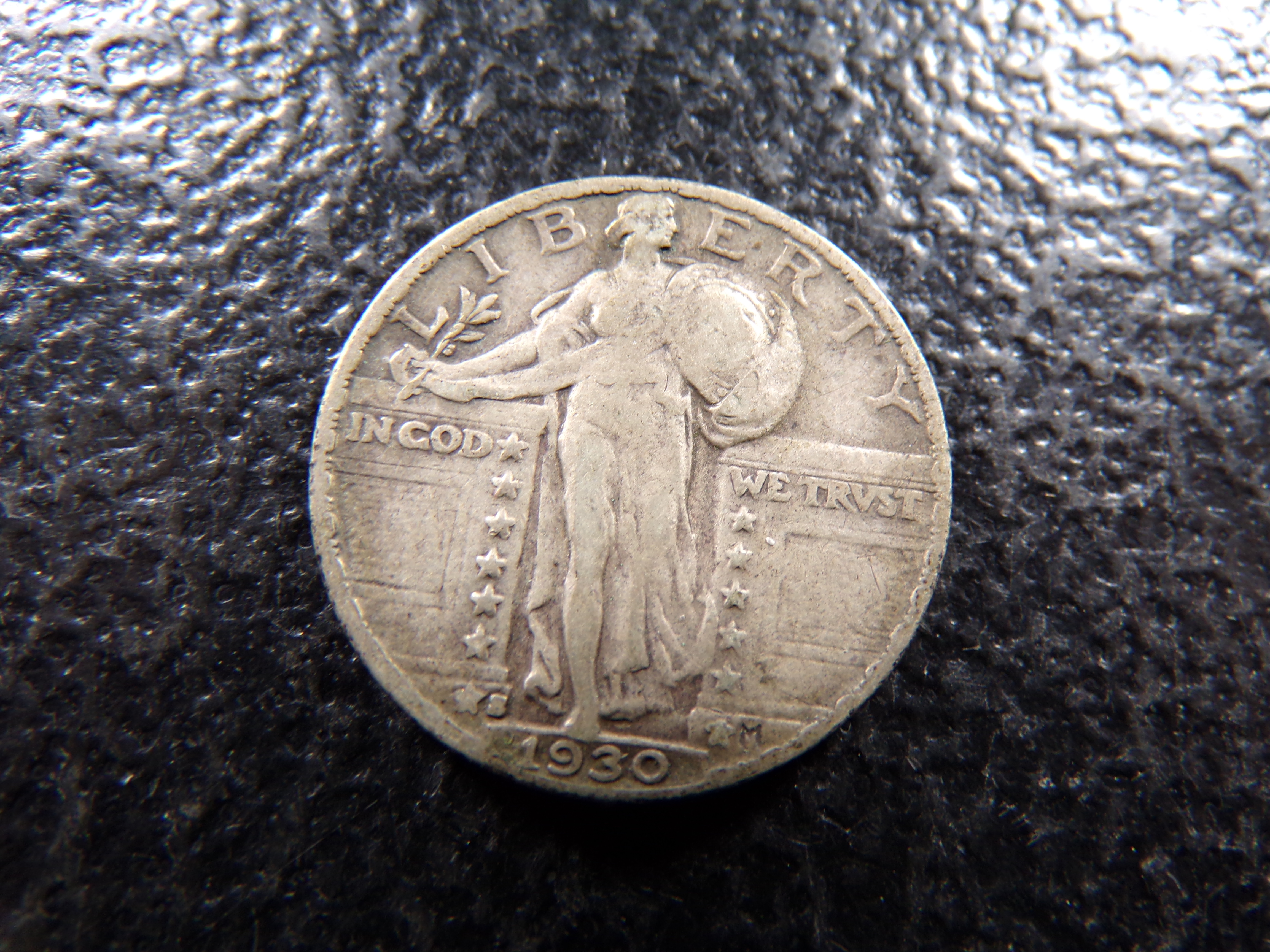 1930-S STANDING LIBERTY SILVER QUARTER