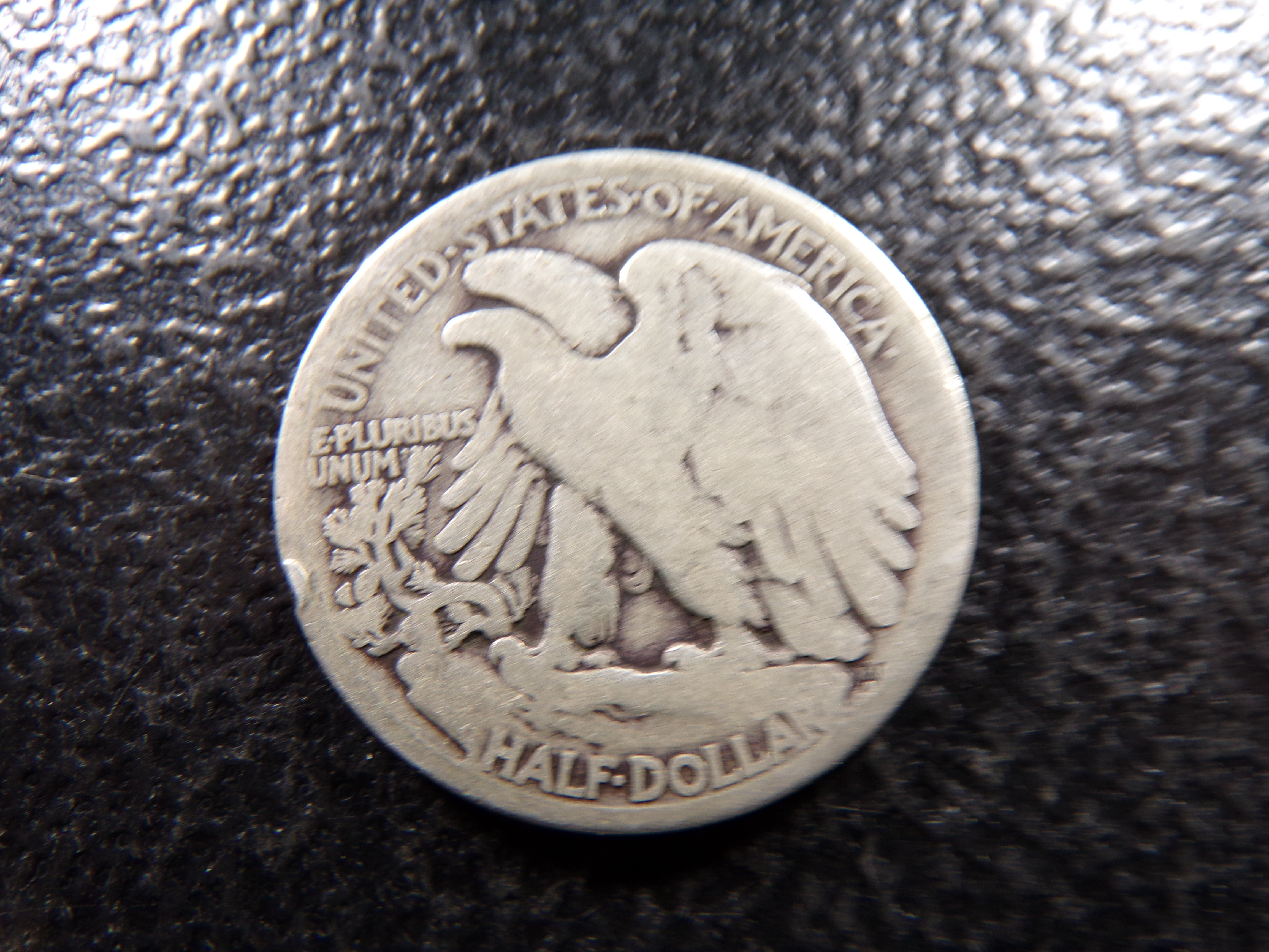 1916-D OBV. KEY DATE WALKING LIBERTY SILVER HALF DOLLAR