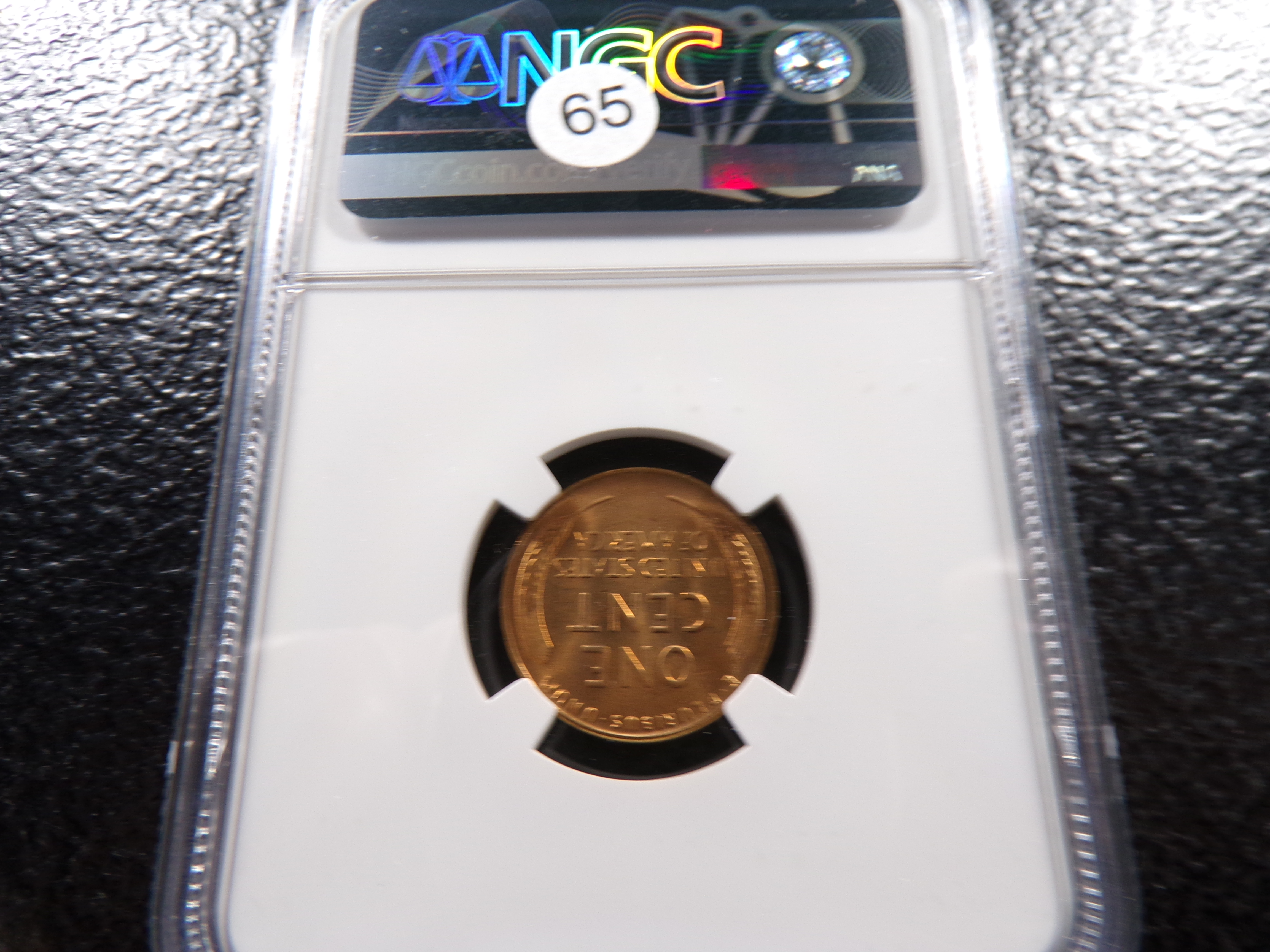 1941 NGC MS66RD LINCOLN WHEAT CENT