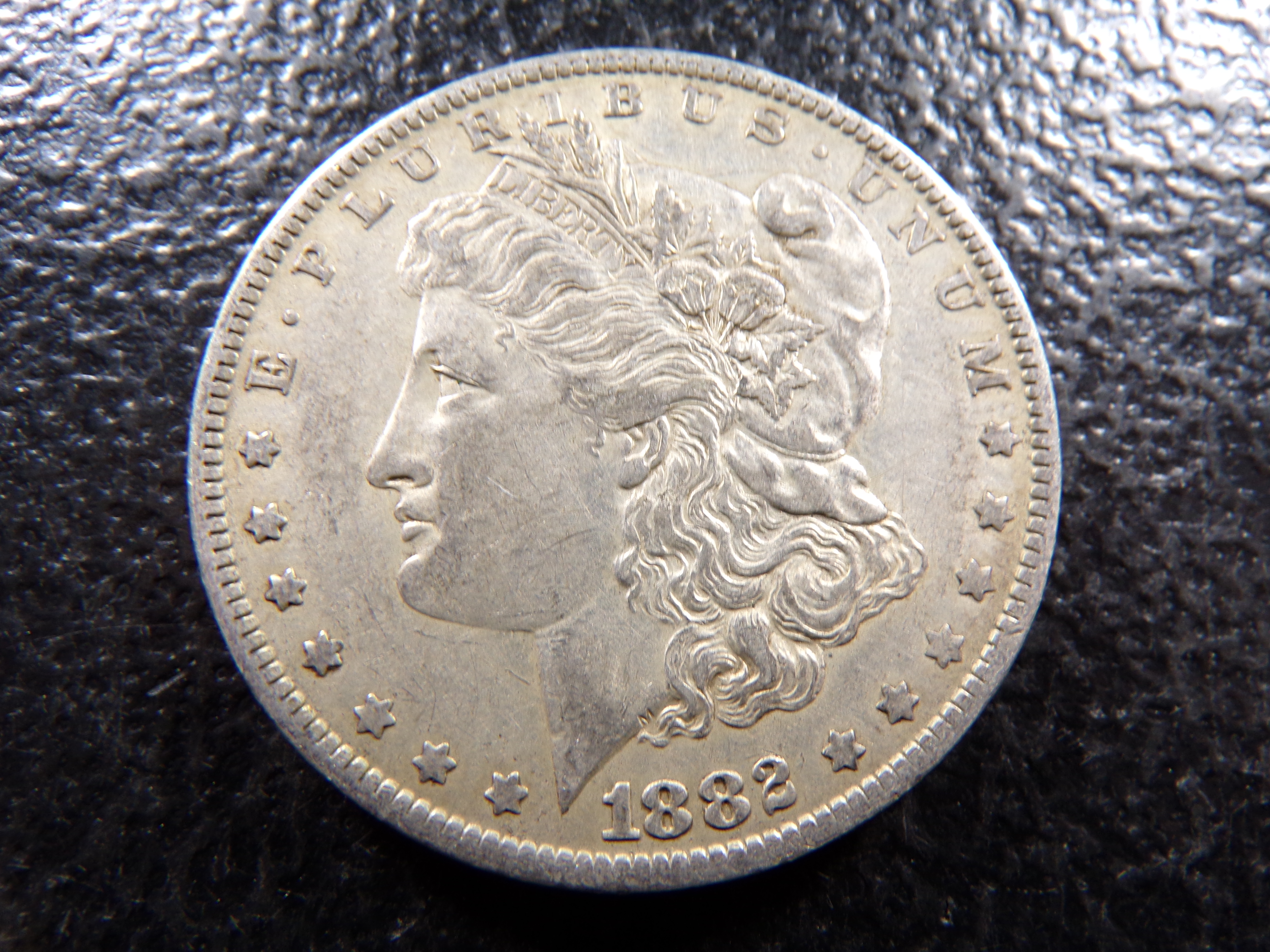 1882-O MORGAN SILVER DOLLAR