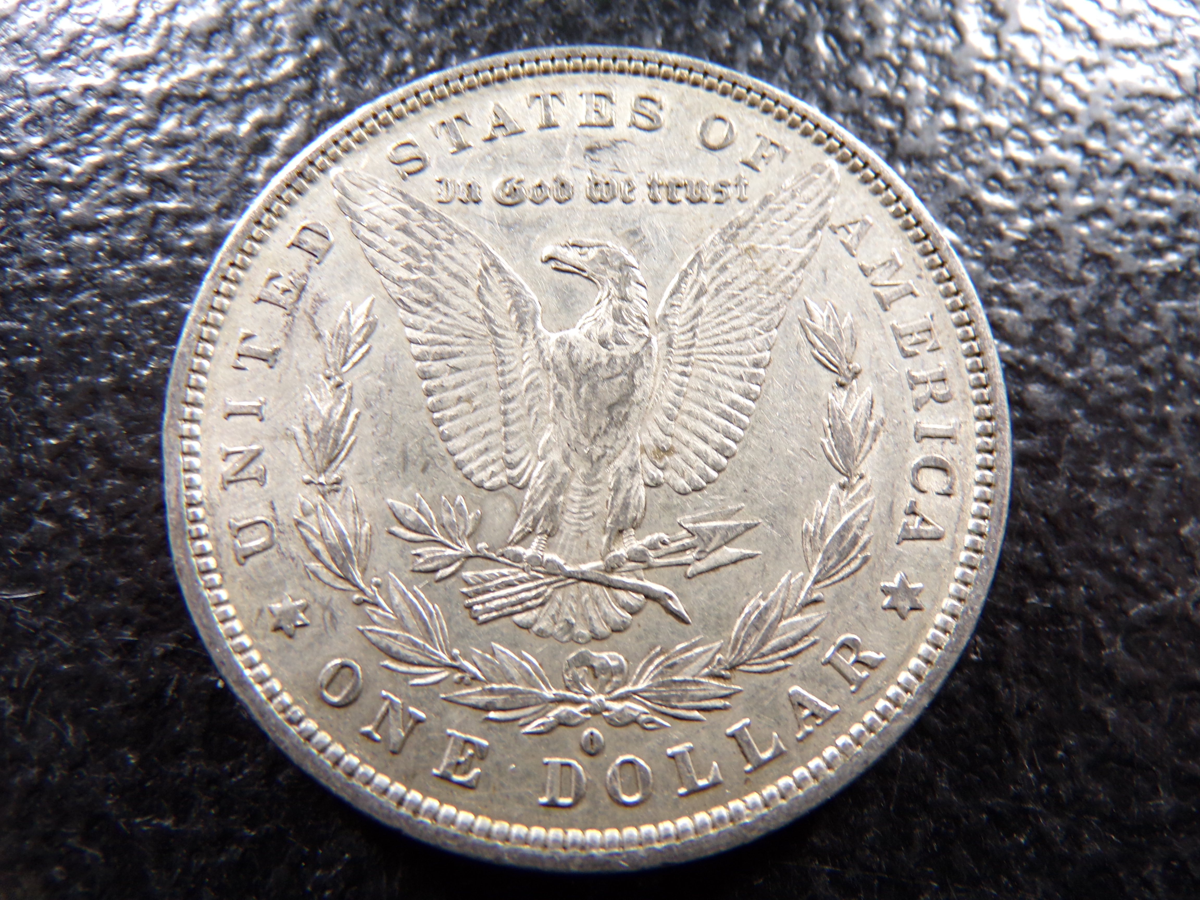 1880-O MORGAN SILVER DOLLAR