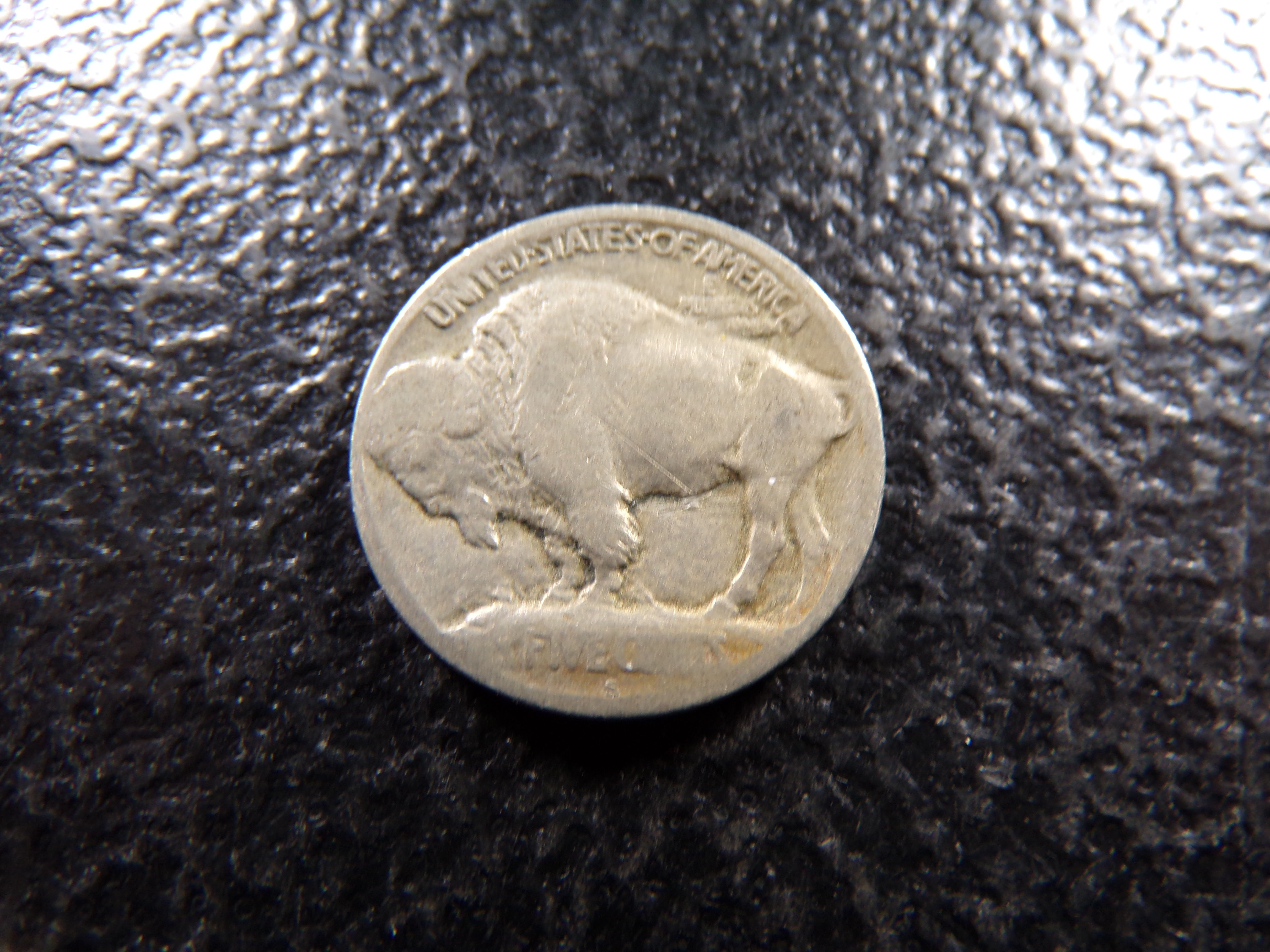 1913-S T-1 INDIAN HEAD BUFFALO NICKEL