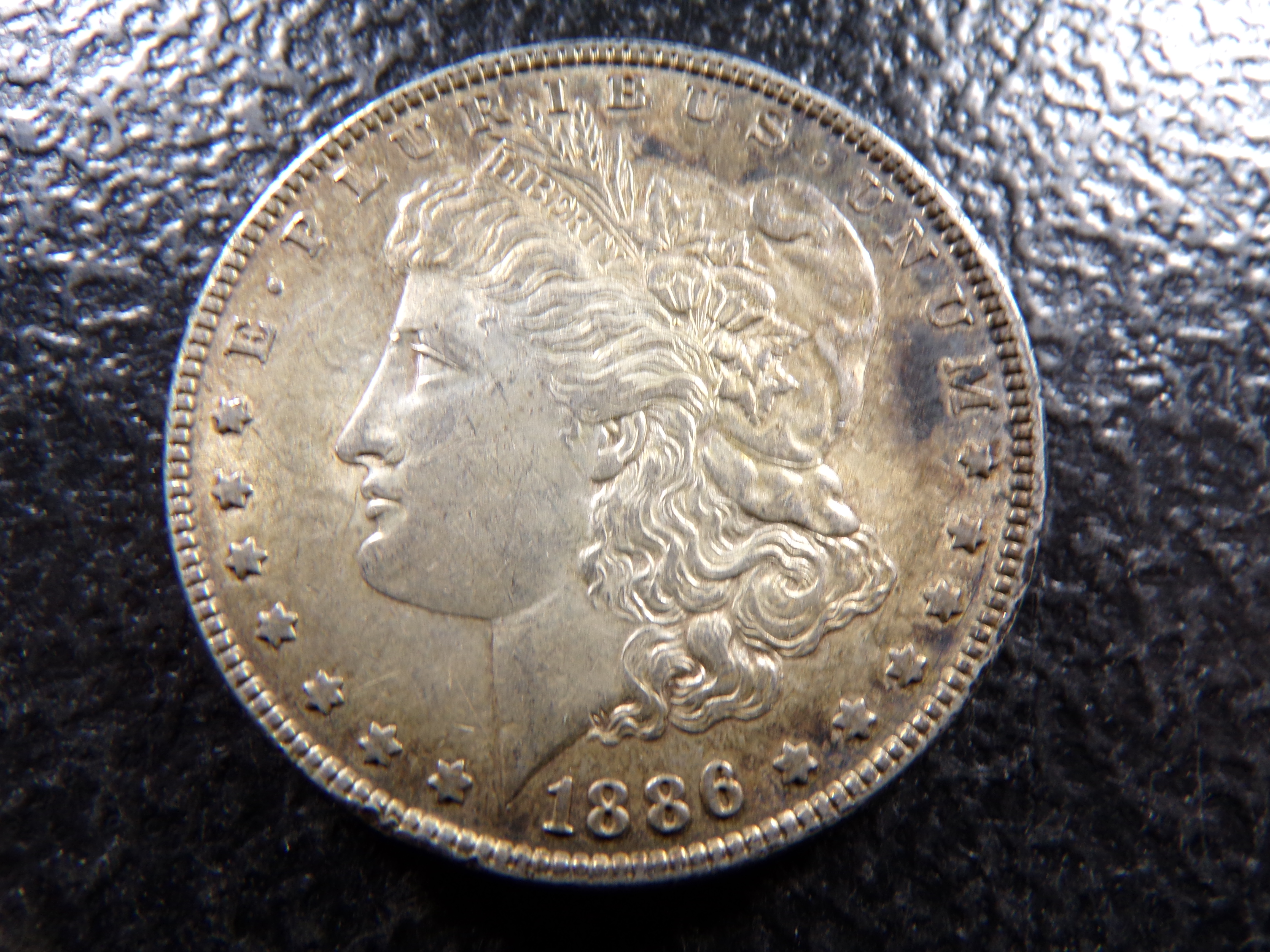 1886 MORGAN SILVER DOLLAR