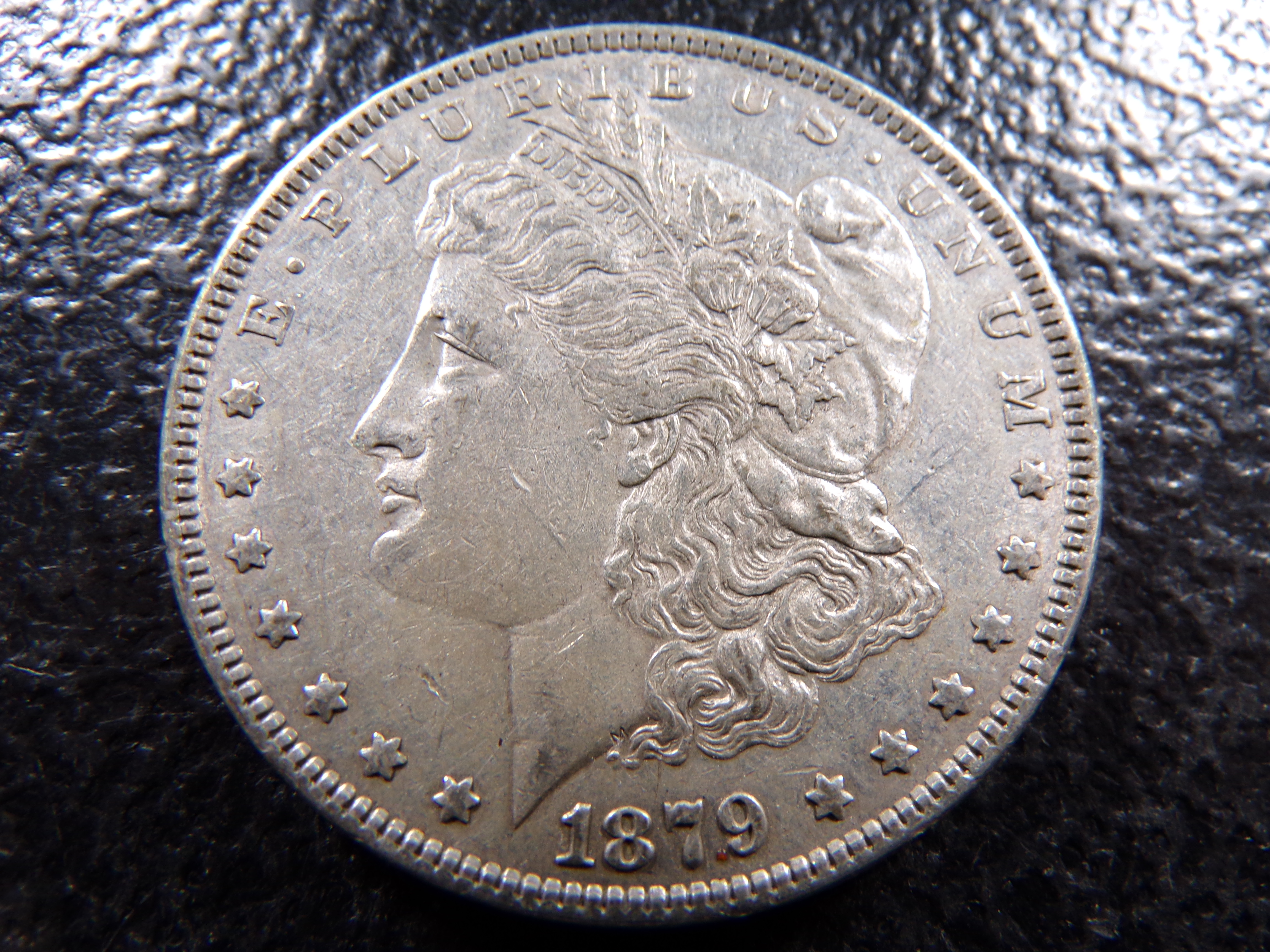 1879 MORGAN SILVER DOLLAR