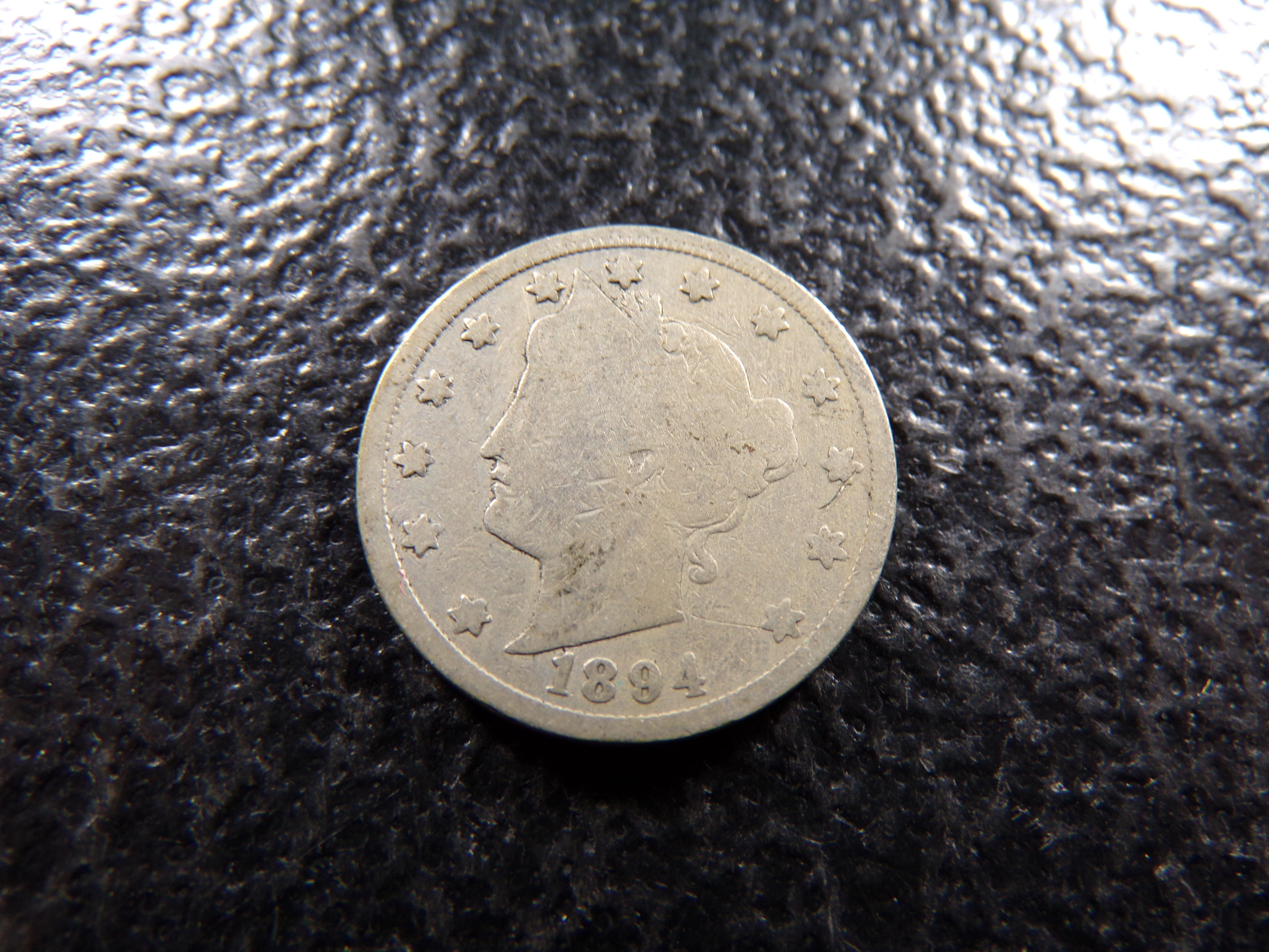1894 LIBERTY HEAD V NICKEL