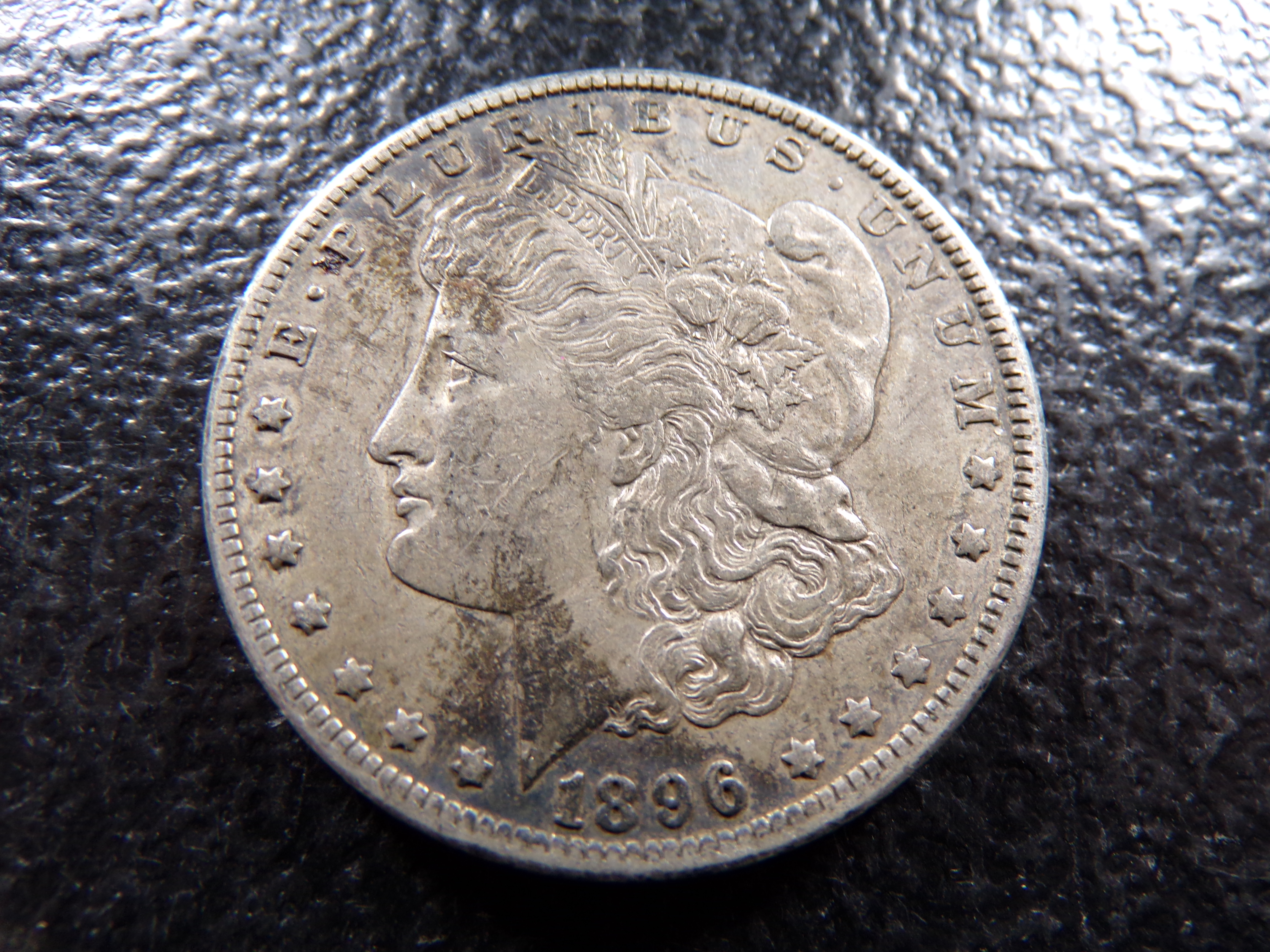 1896-O MORGAN SILVER DOLLAR