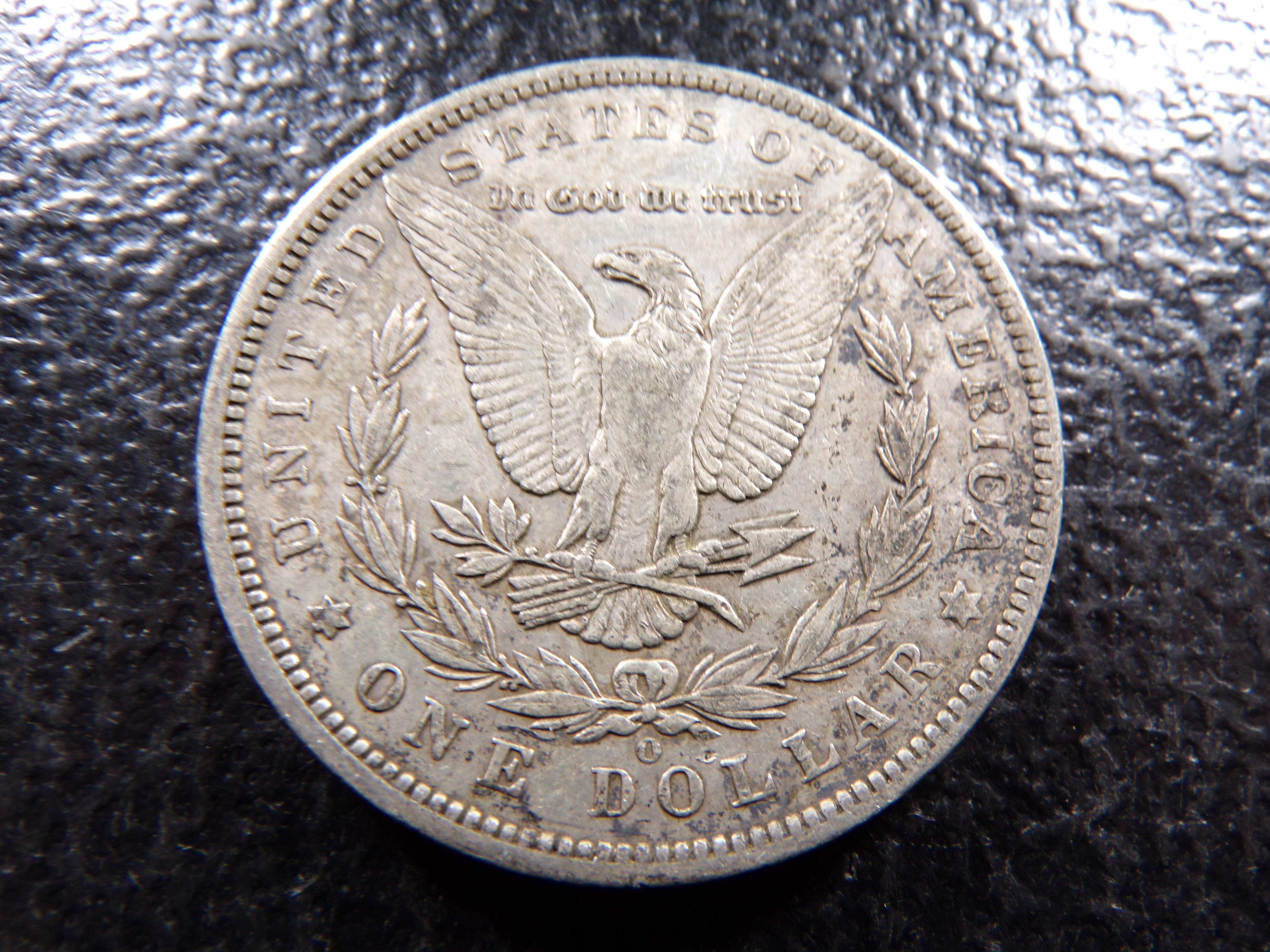 1896-O MORGAN SILVER DOLLAR
