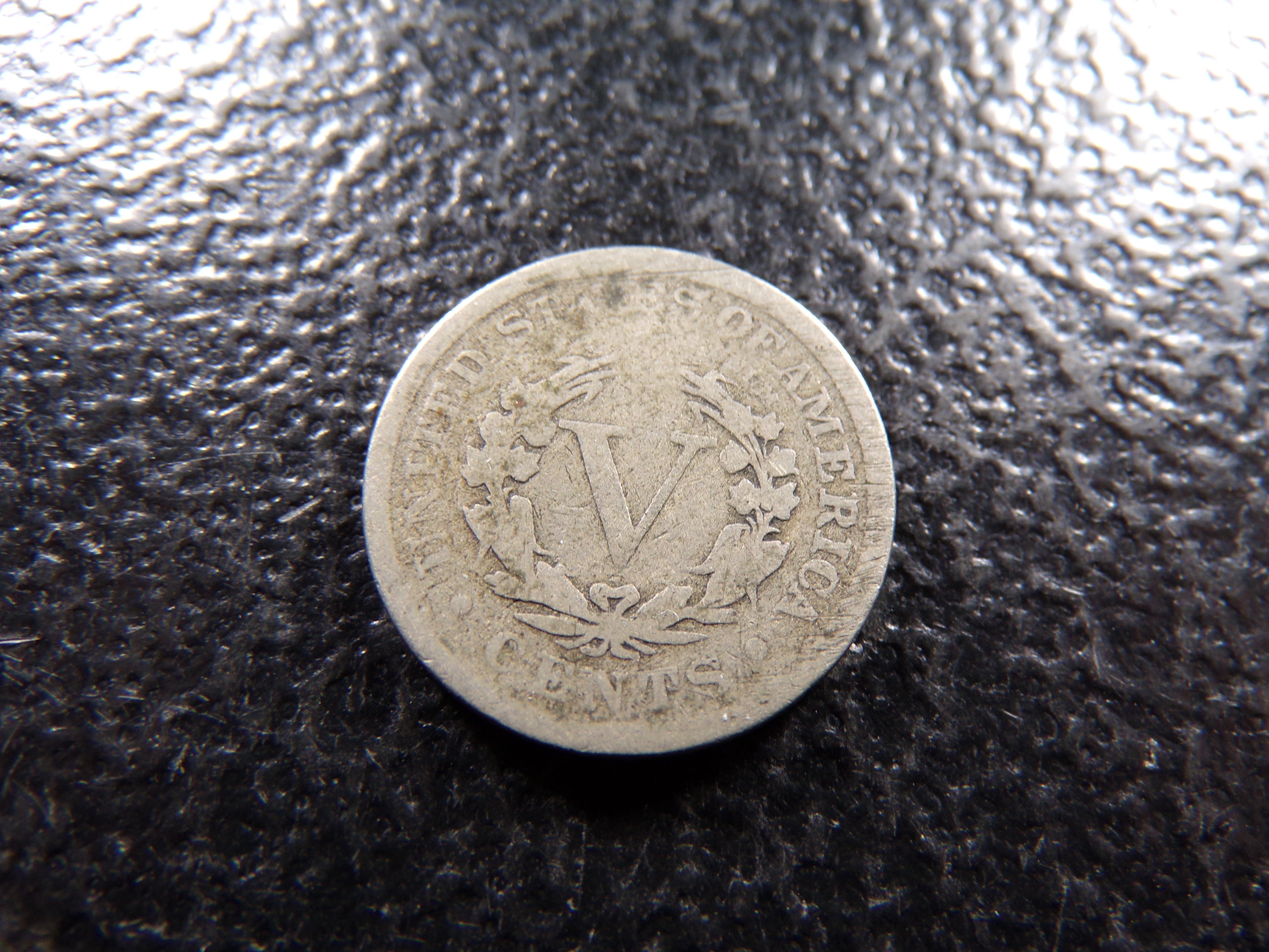 1889 LIBERTY HEAD V NICKEL